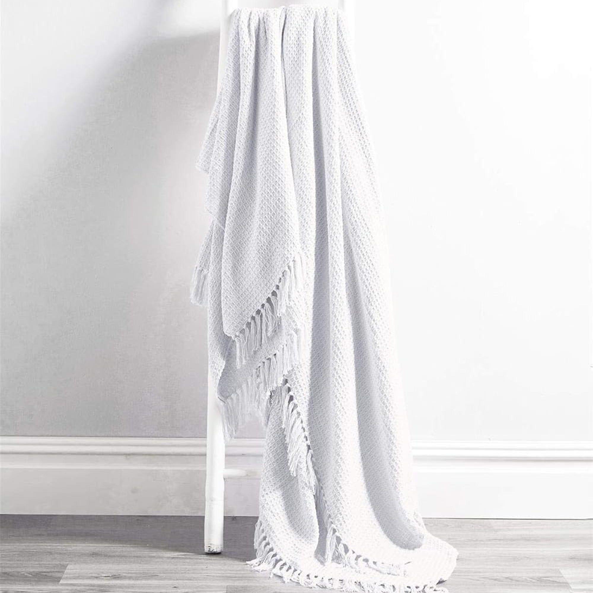 Marrakesh Eco-Friendly Super Soft Cotton Throws Lightweight Sustainable Recycled Cotton for Sofa Bed Chair Calming Colours By