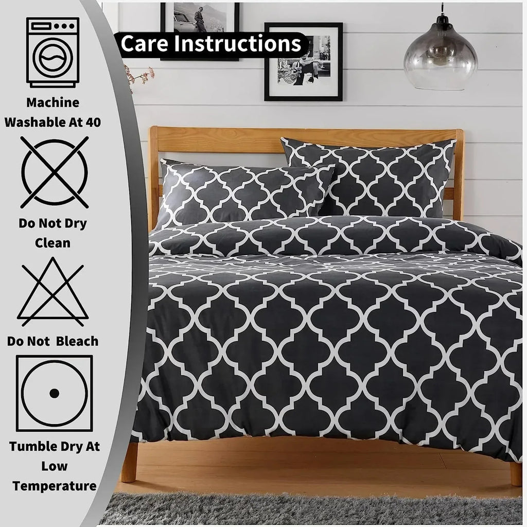 marrakesh-grey-printed-duvet-cover-set-luxurious-easy-care-polyester-blend-bedding-with-pillowcases-for-master-bedroom-guest-rooms-dorms-durable-and-comfortable-by-olivia-rocco-duvet_6b907339-74e4-45c2-a5fb-9e8b3cf3860f - Bobobiy