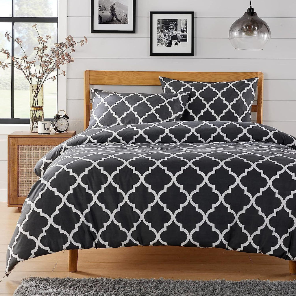 marrakesh-grey-printed-duvet-cover-set-luxurious-easy-care-polyester-blend-bedding-with-pillowcases-for-master-bedroom-guest-rooms-dorms-durable-and-comfortable-by-olivia-rocco-single - Bobobiy