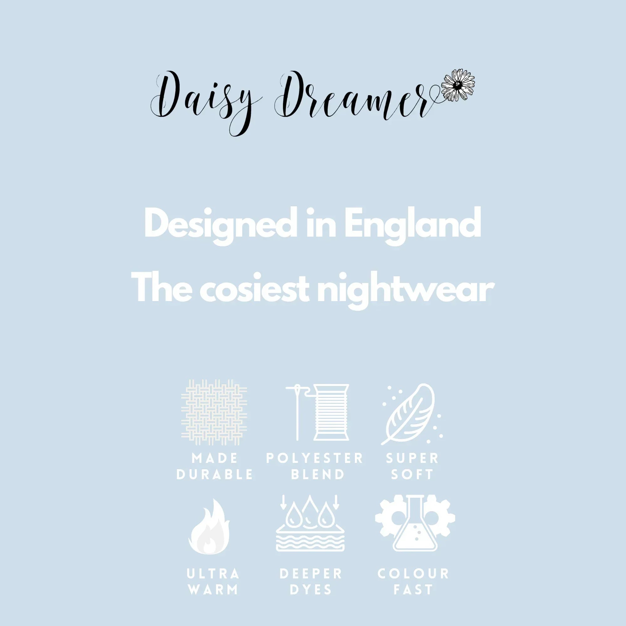 matching-mother-daughter-plush-fleece-hooded-pyjama-set-with-embroidered-sloth-design-ultra-soft-sherpa-lined-nightwear-for-girls-and-women-by-daisy-dreamer-pyjamas-573132945 - Bobobiy