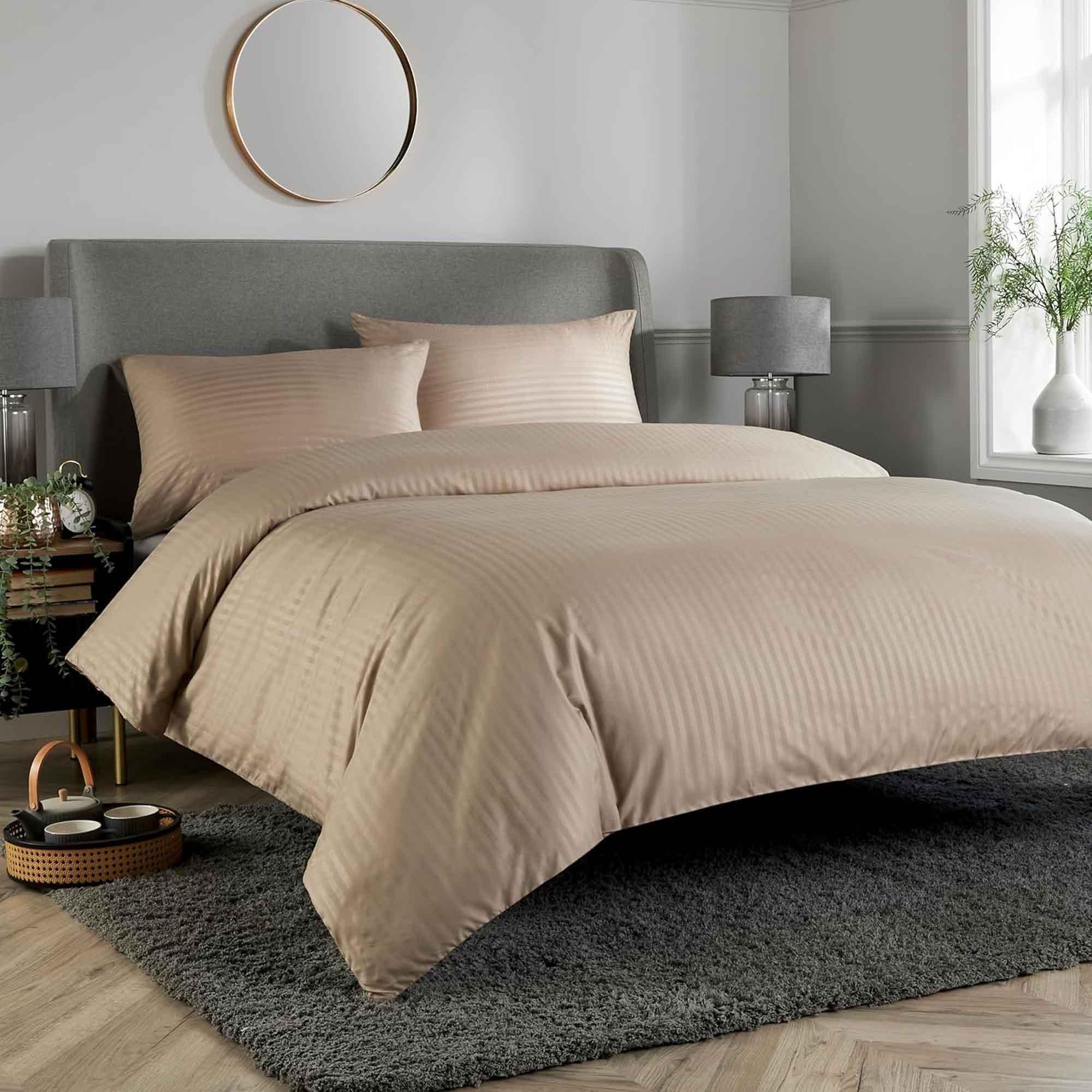 mayfair-stripe-elegant-reversible-satin-duvet-cover-set-with-comforter-multiple-sizes-colours-luxurious-bedding-collection-by-olivia-rocco-single-natural-duvet-cover-1183330804 - Bobobiy