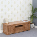 mc02-carved-mango-wood-tv-cabinet-with-2-doors-1-drawers-lifestyle - Bobobiy