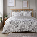 meadow-grey-reversible-duvet-cover-set-with-pillowcases-stylish-chic-design-durable-breathable-polyester-quilt-cover-for-master-guest-rooms-by-olivia-rocco-single-duvet-cover-91832743 - Bobobiy