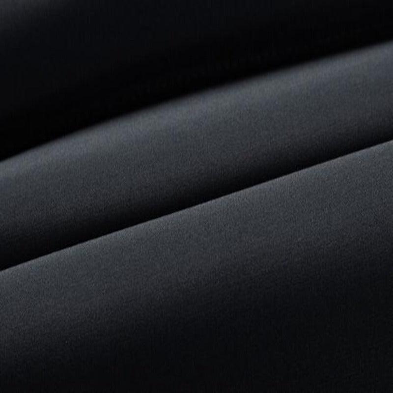 Men Padded Detachable Hoodie Striped Vest Jacket