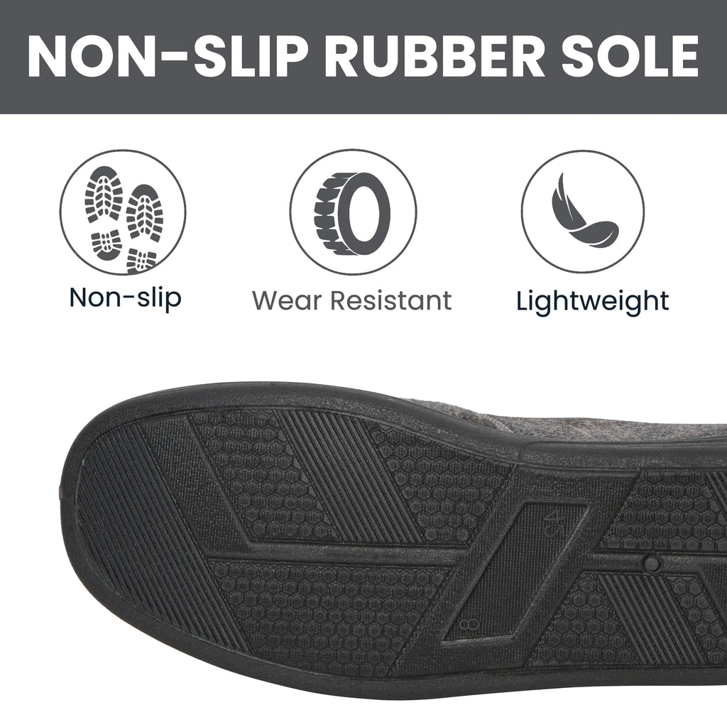 men-s-checked-slippers-memory-foam-soft-lining-warm-slip-on-house-shoes-for-indoor-use-by-sock-stack-slippers-1180701769 - Bobobiy