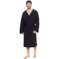 men-s-hooded-waffle-cotton-bathrobe-black-super-absorbent-spa-robe-luxury-dressing-gown-for-home-loungewear-by-sock-stack-m-l-black-bathrobe-1176964964 - Bobobiy