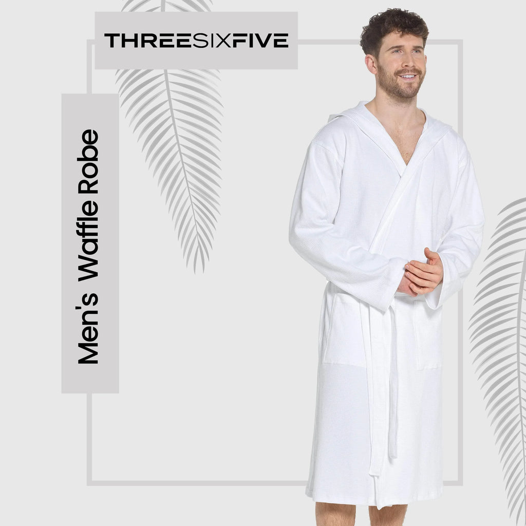 men-s-hooded-waffle-cotton-bathrobe-white-super-absorbent-spa-robe-luxury-dressing-gown-for-home-loungewear-by-olivia-rocco-bathrobe-1145860946 - Bobobiy