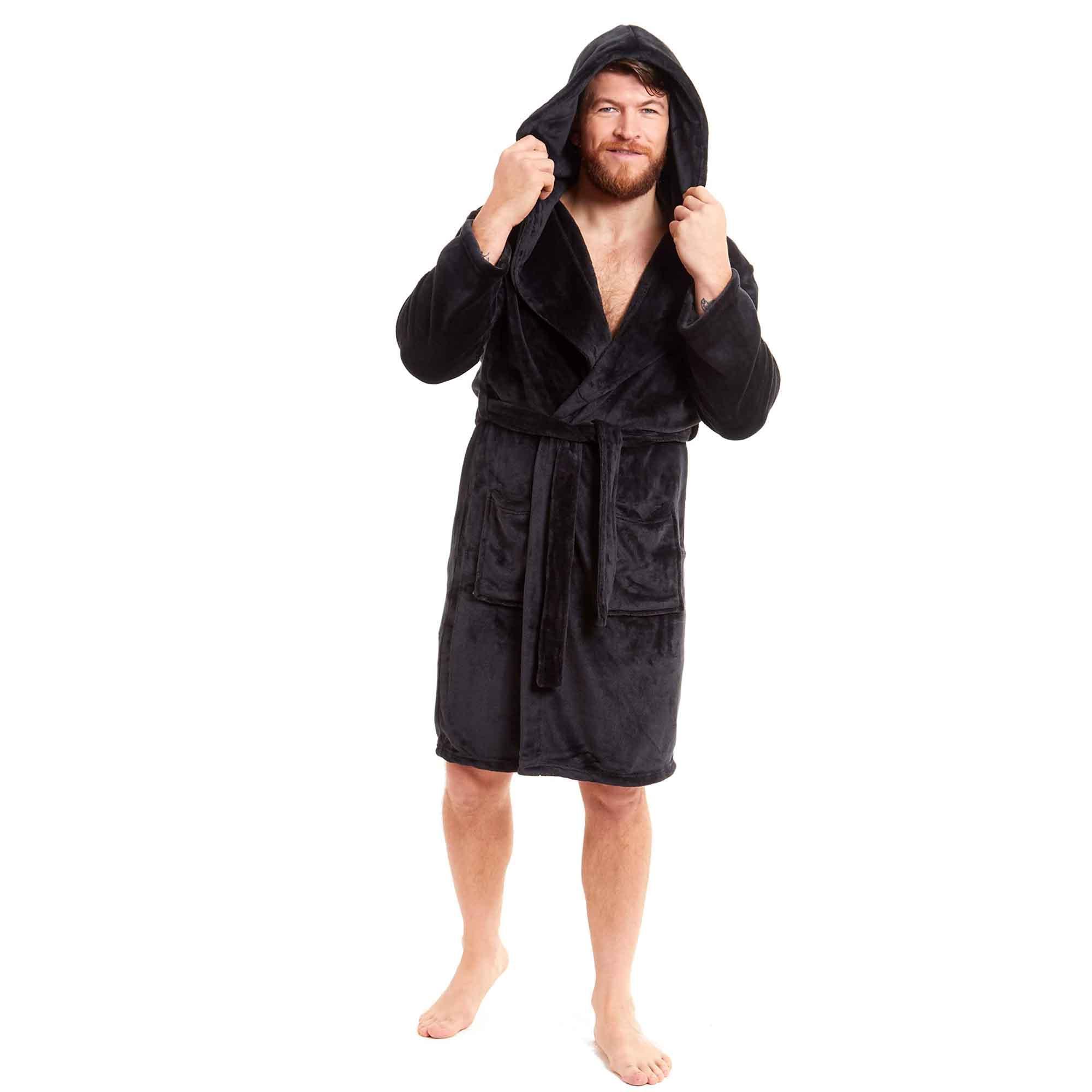 men-s-ultra-soft-hooded-flannel-fleece-bathrobe-warm-plush-dressing-gown-for-home-spa-gym-hotel-by-daisy-dreamer-robe-1184087880 - Bobobiy