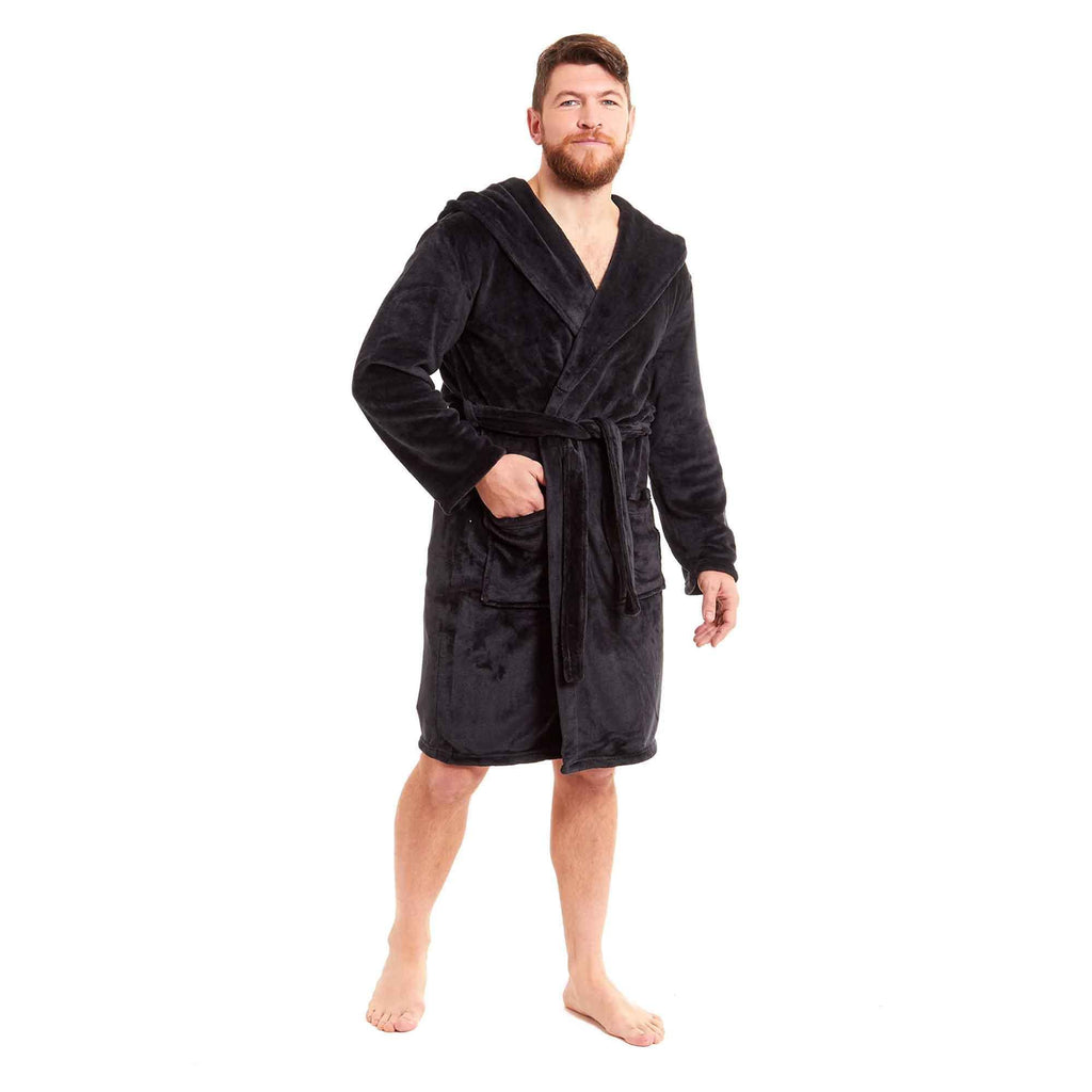 men-s-ultra-soft-hooded-flannel-fleece-bathrobe-warm-plush-dressing-gown-for-home-spa-gym-hotel-by-daisy-dreamer-robe-1184087881 - Bobobiy