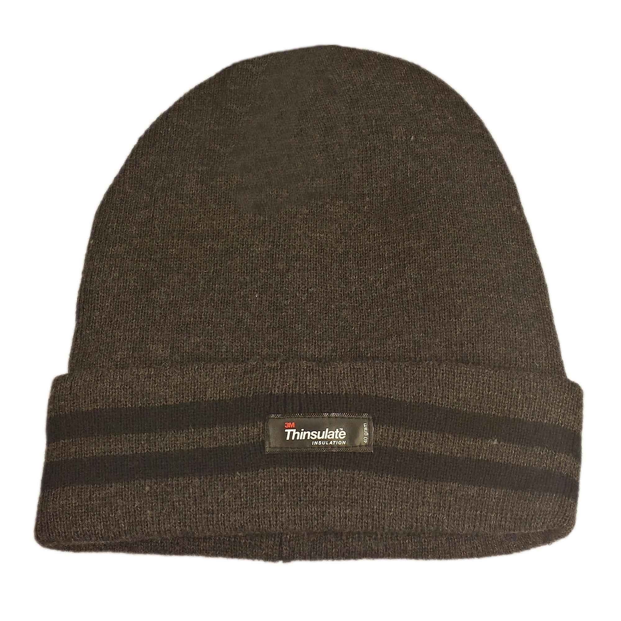 men-s-winter-thinsulate-insulation-fleece-knitted-beanie-hat-stripe-warm-lightweight-breathable-quick-drying-for-outdoor-activities-hiking-camping-skiing-by-sock-stack-grey-black-hats - Bobobiy