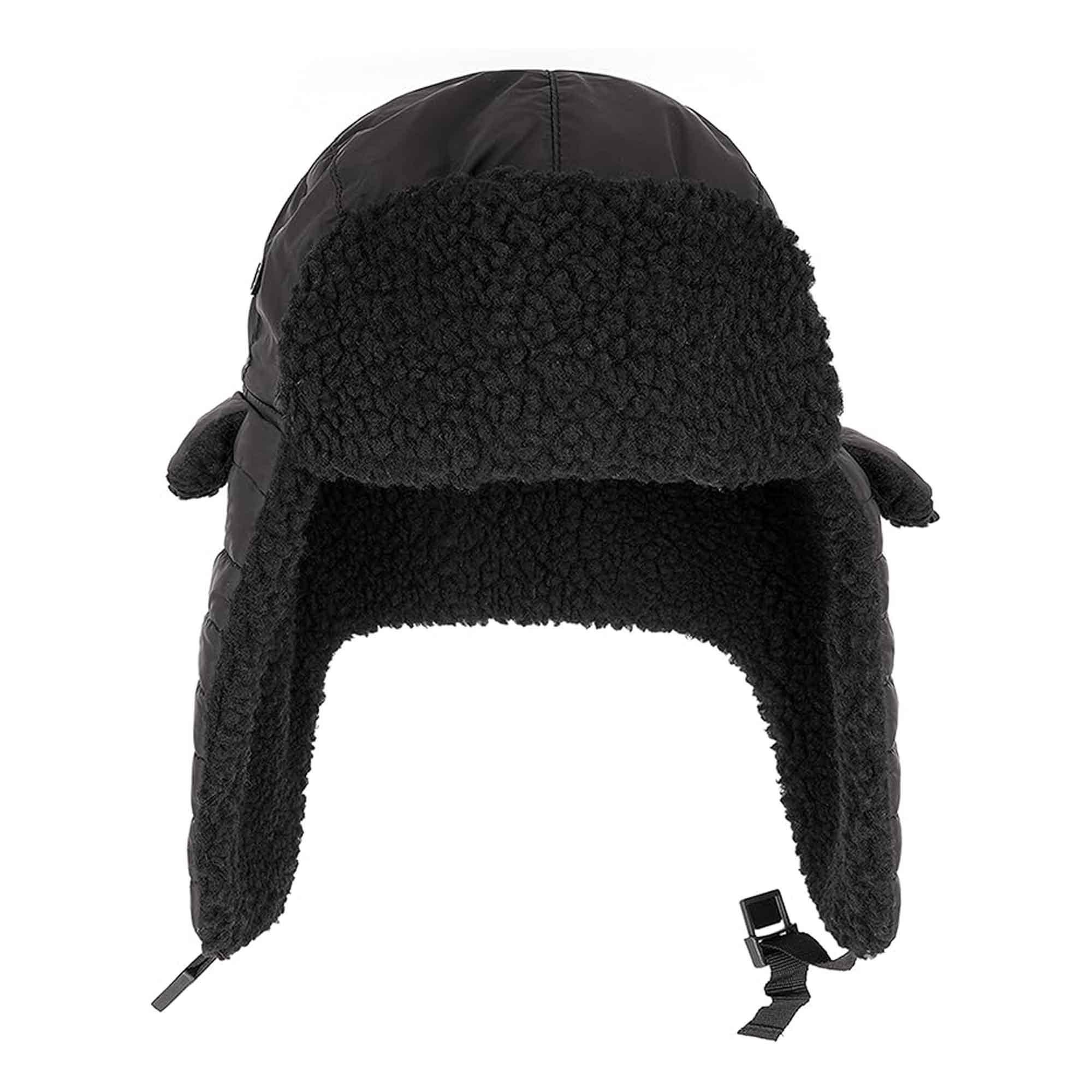 mens-ribbed-waterproof-trapper-hat-with-3m-thinsulate-fleece-lining-for-winter-warmth-and-cold-weather-protection-by-heatwave-thermalwear-black-trapper-hat-1178558647 - Bobobiy