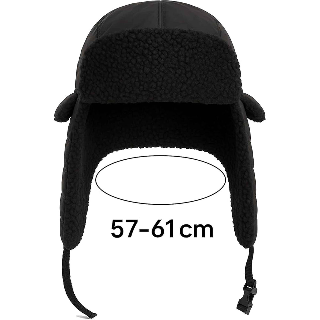 mens-ribbed-waterproof-trapper-hat-with-3m-thinsulate-fleece-lining-for-winter-warmth-and-cold-weather-protection-by-heatwave-thermalwear-trapper-hat-1178558643 - Bobobiy