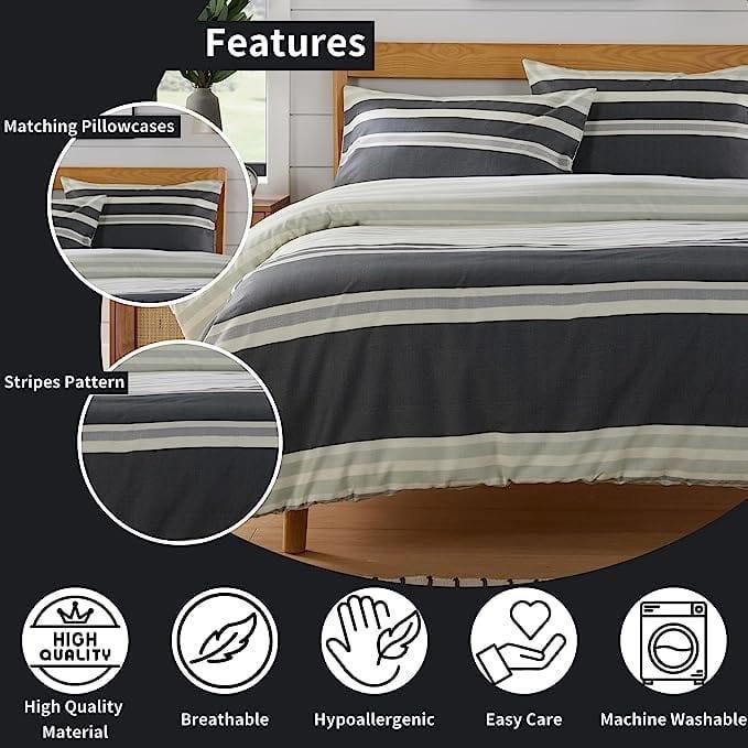 miami-stripes-reversible-duvet-cover-set-hypoallergenic-high-quality-cotton-blend-bedding-available-in-grey-natural-green-multiple-sizes-by-olivia-rocco-duvet-cover-916845249 - Bobobiy