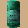 Mink Faux Fur Velvet Touch Extra Large Luxury Throw Blanket Soft Warm and Calming Colours for Bed & Sofa