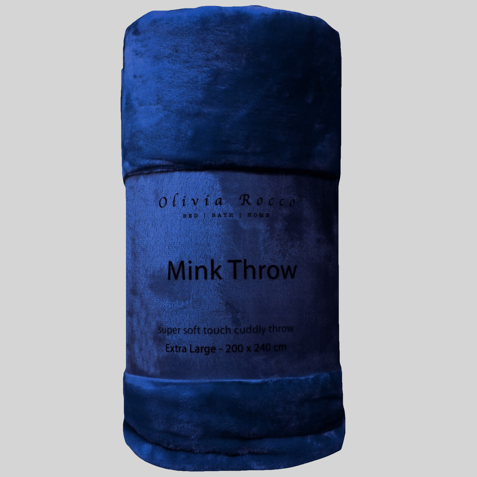 Mink Faux Fur Velvet Touch Extra Large Luxury Throw Blanket Soft Warm and Calming Colours for Bed & Sofa