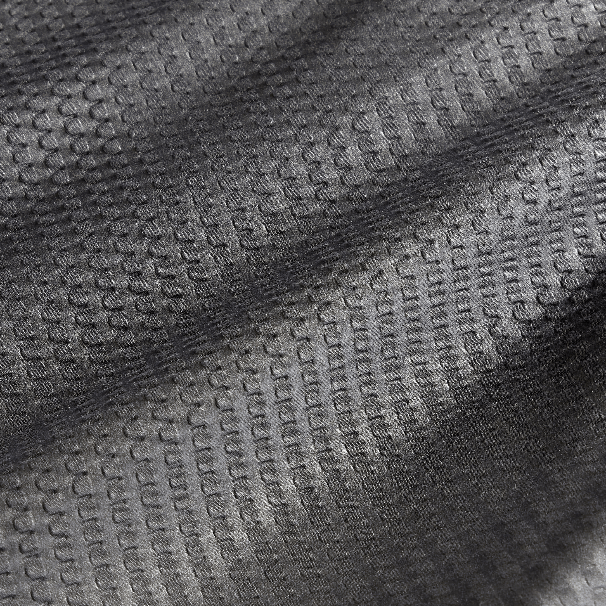 Monaco Seersucker Duvet Cover Set Super Soft Durable Bedding with Pillowcases Grey and White Single Double King