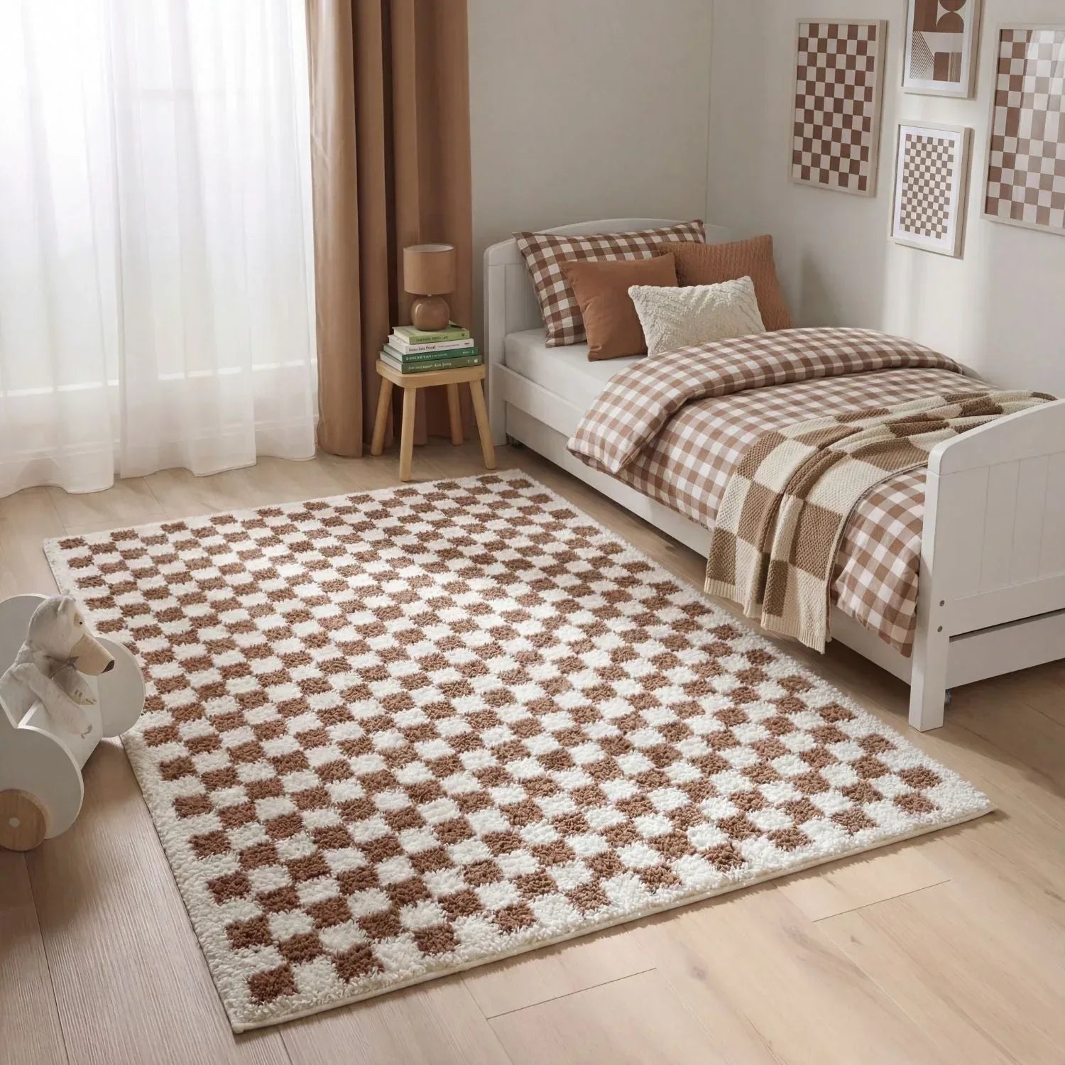 moodi_brown_shaggy_rug_1 - Bobobiy