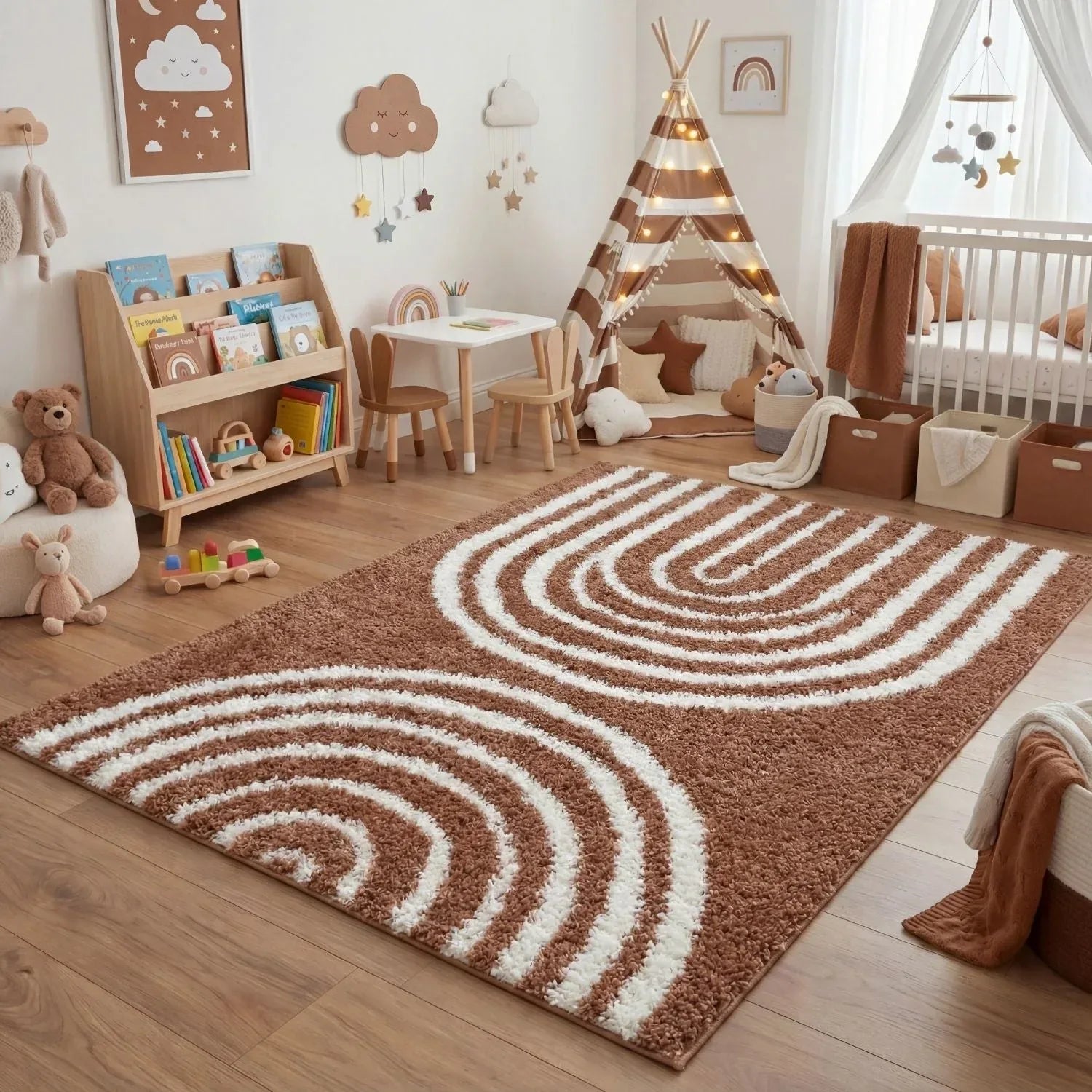 moodi_brown_shaggy_rug_3 - Bobobiy