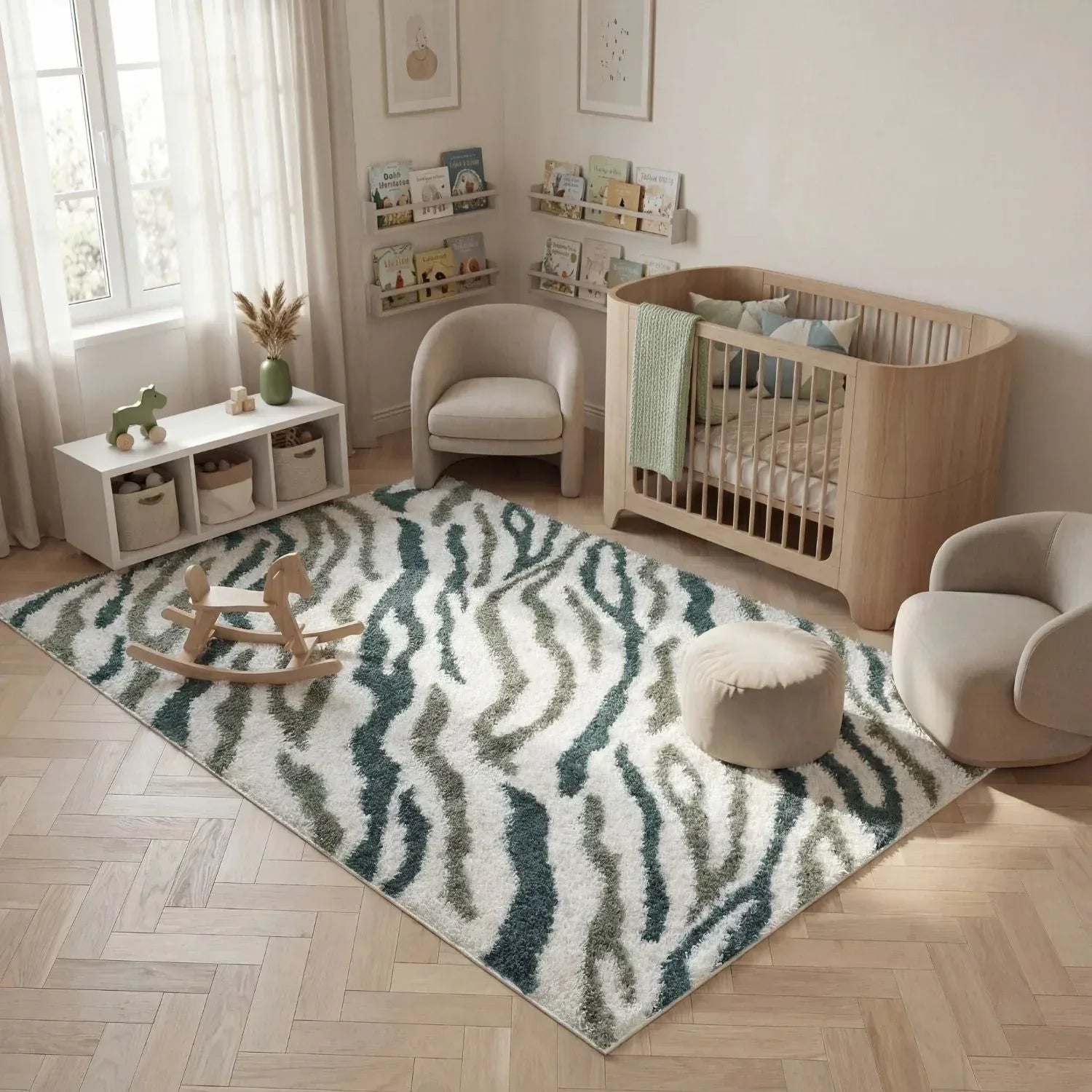moodi_green_shaggy_rug_5 - Bobobiy