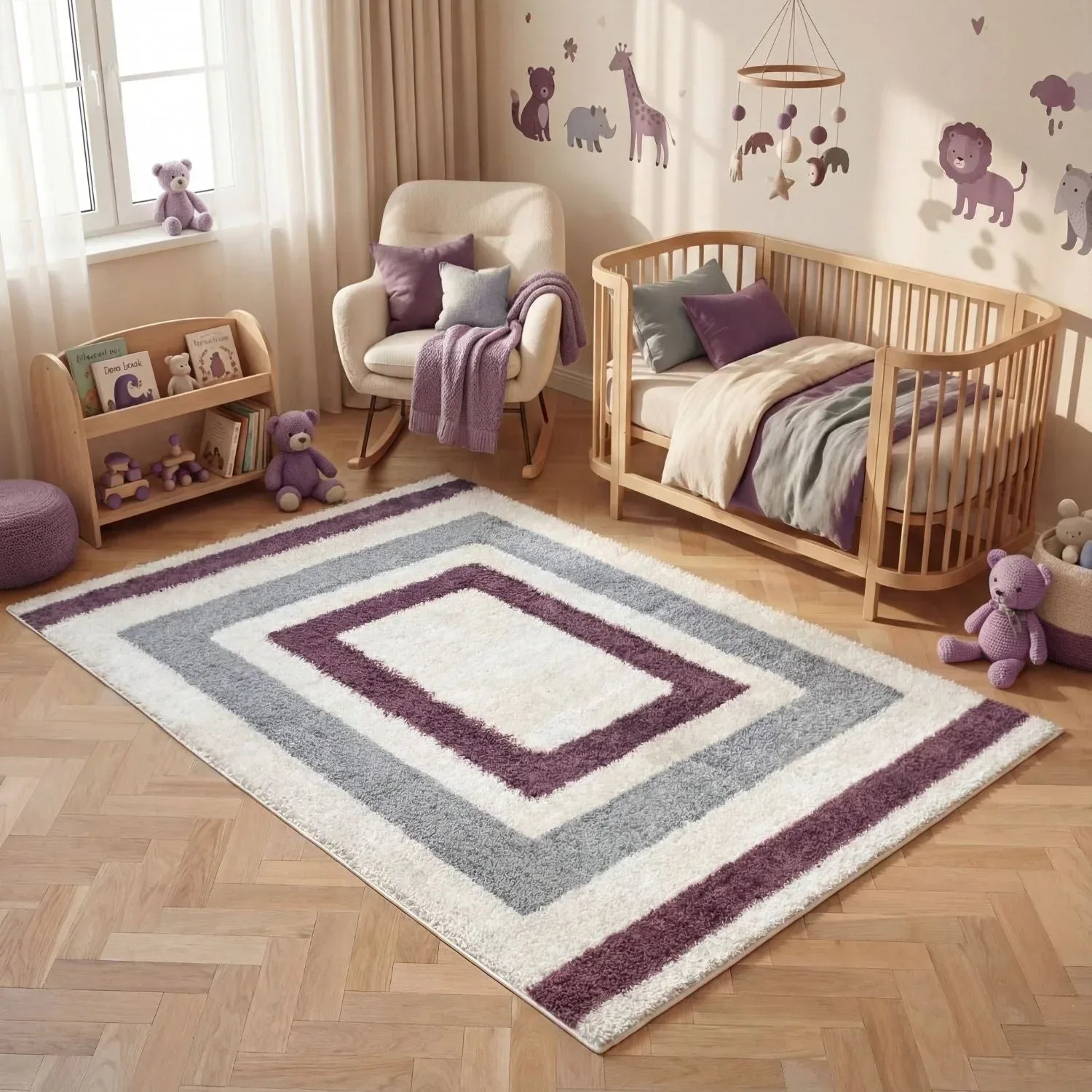 moodi_purple_shaggy_rug_1 - Bobobiy