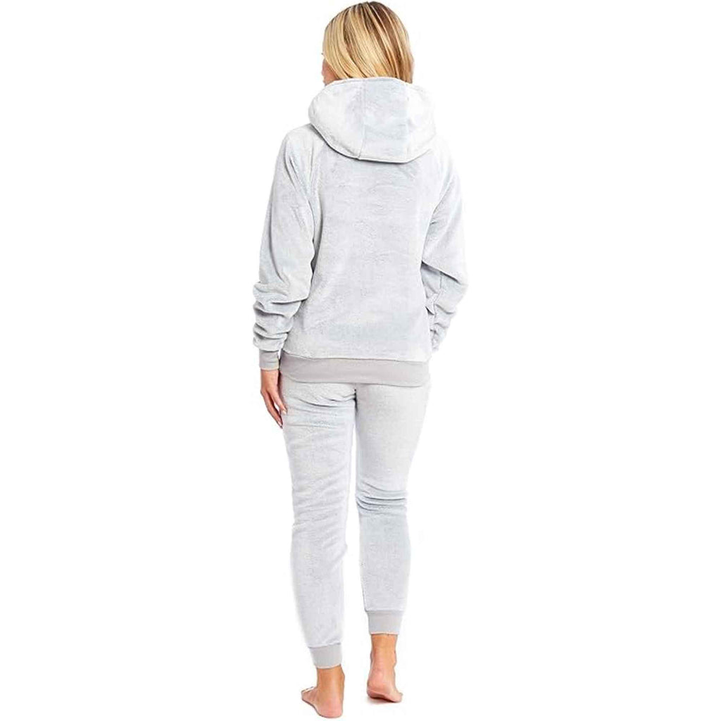 mother-daughter-matching-sloth-hooded-fleece-pyjamas-plush-flannel-twosie-loungewear-with-sherpa-lining-multiple-sizes-cozy-embroidered-sloth-design-by-daisy-dreamer-pyjamas-118448334 - Bobobiy