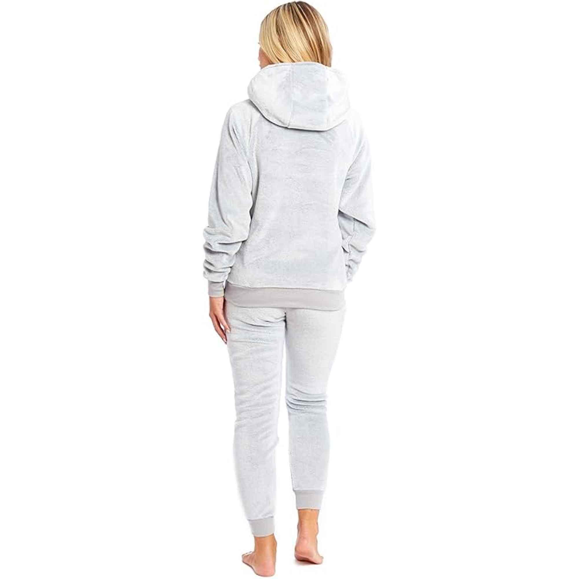 mother-daughter-matching-sloth-hooded-fleece-pyjamas-plush-flannel-twosie-loungewear-with-sherpa-lining-multiple-sizes-cozy-embroidered-sloth-design-by-daisy-dreamer-pyjamas-118448334 - Bobobiy