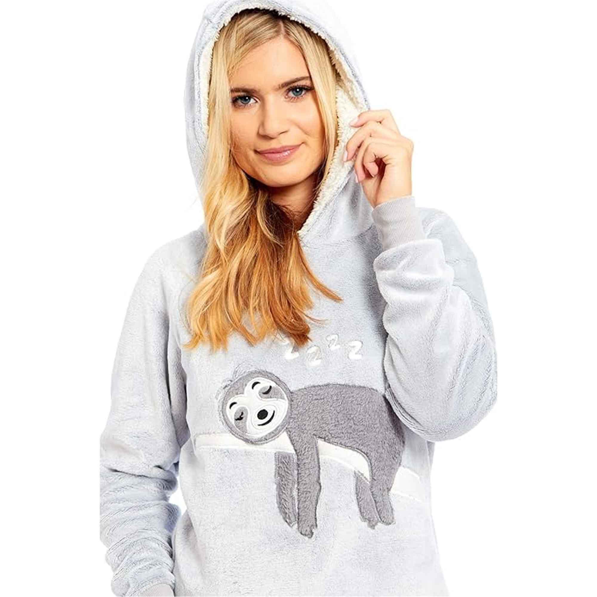 mother-daughter-matching-sloth-hooded-fleece-pyjamas-plush-flannel-twosie-loungewear-with-sherpa-lining-multiple-sizes-cozy-embroidered-sloth-design-by-daisy-dreamer-pyjamas-118448334_ce4f533f-d10d-43e8-887c-df11cf53c5b5 - Bobobiy