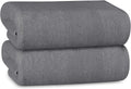 multi-pack-hotel-bath-sheets-500gsm-super-absorbent-quick-dry-soft-cotton-towels-white-grey-for-b-bs-and-hospitals-olivia-rocco-2-pk-bath-sheet-grey-towels-943842843 - Bobobiy