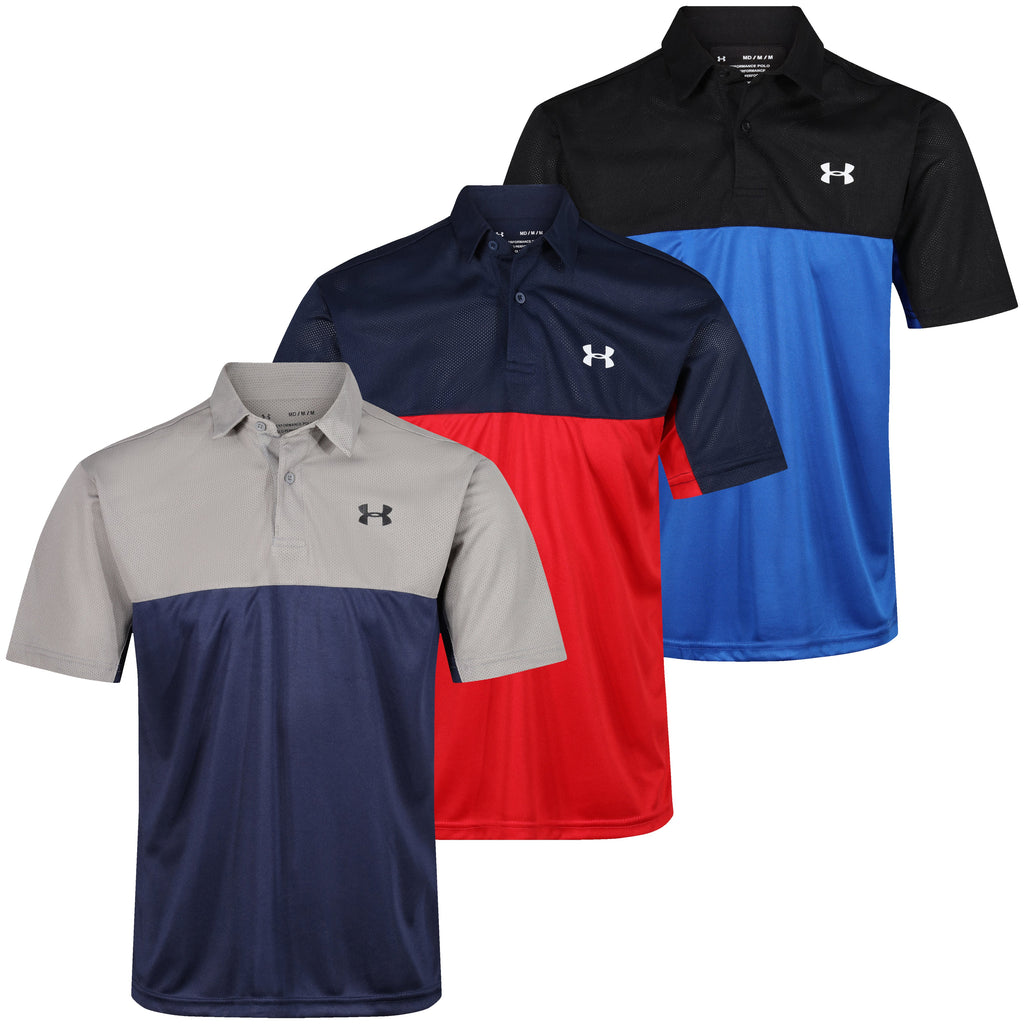 Under Armour Performance 2.0 Golf Sport Polo Shirt