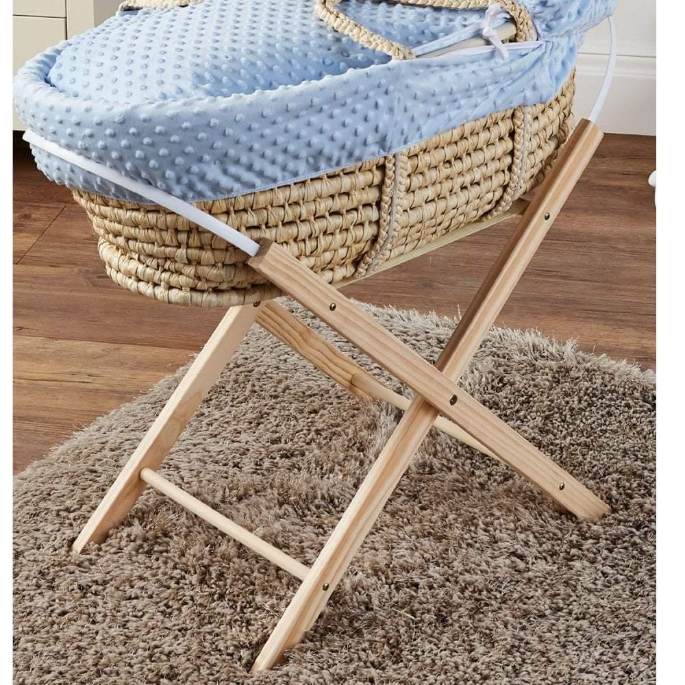 natural-moses-basket-folding-stand-300805 - Bobobiy