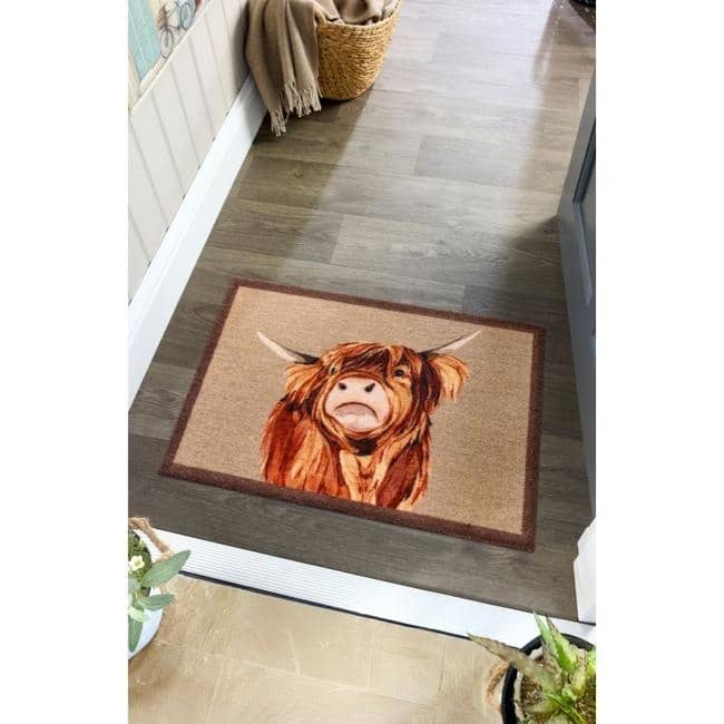 Washable Animal and Flower Themed Mats