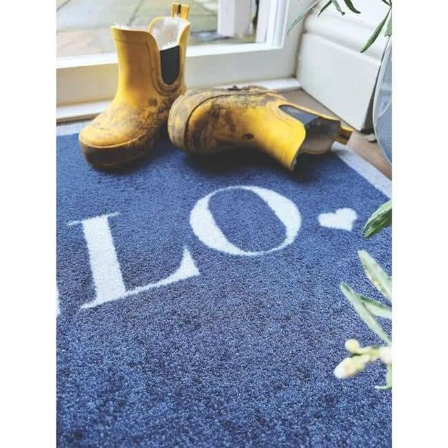 Washable Mats Bordered Design