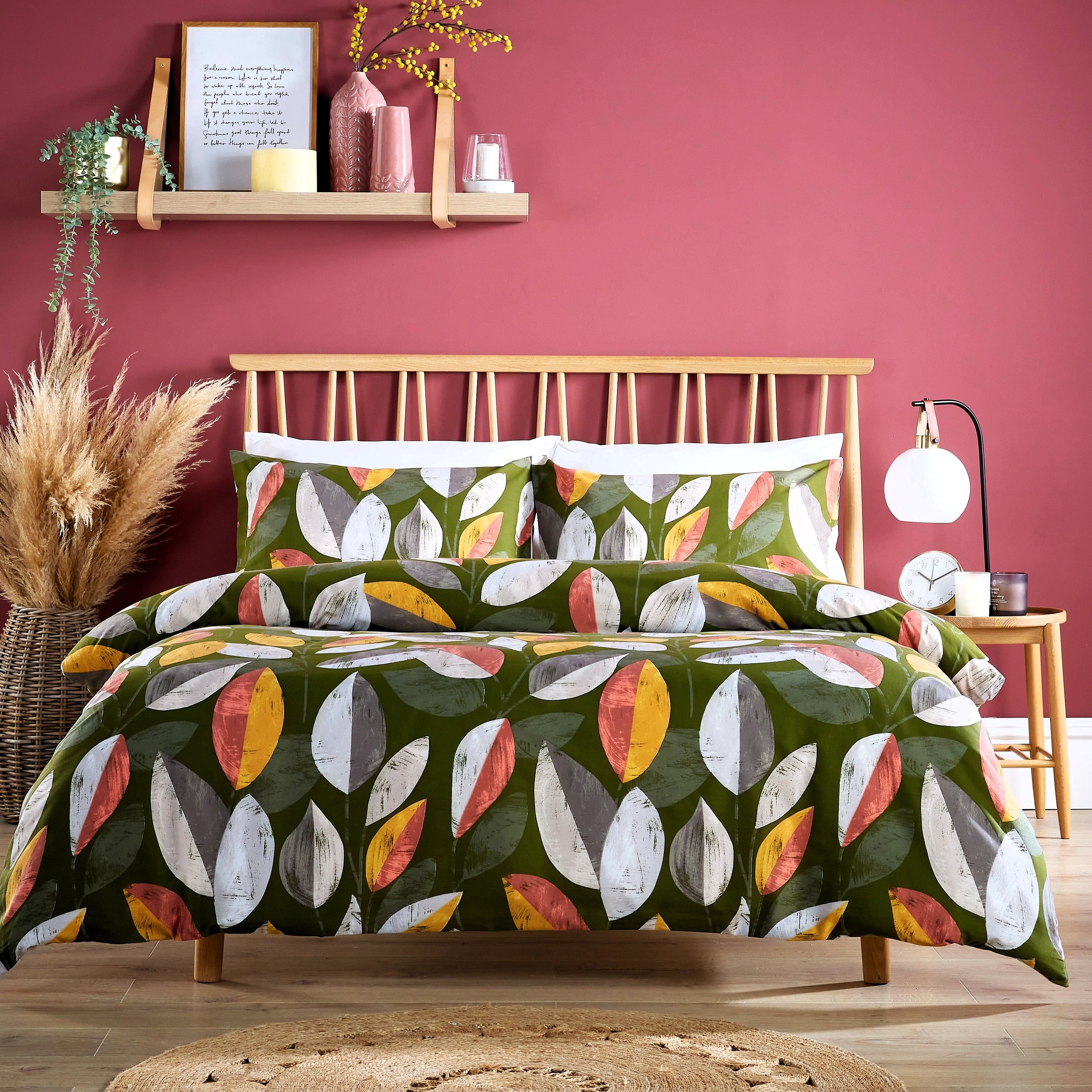 Luxury Super Soft Cotton Rich Duvet Sets Easycare Comfortable Bedding Includes Duvet Cover & Pillowcases in Single Double King Size