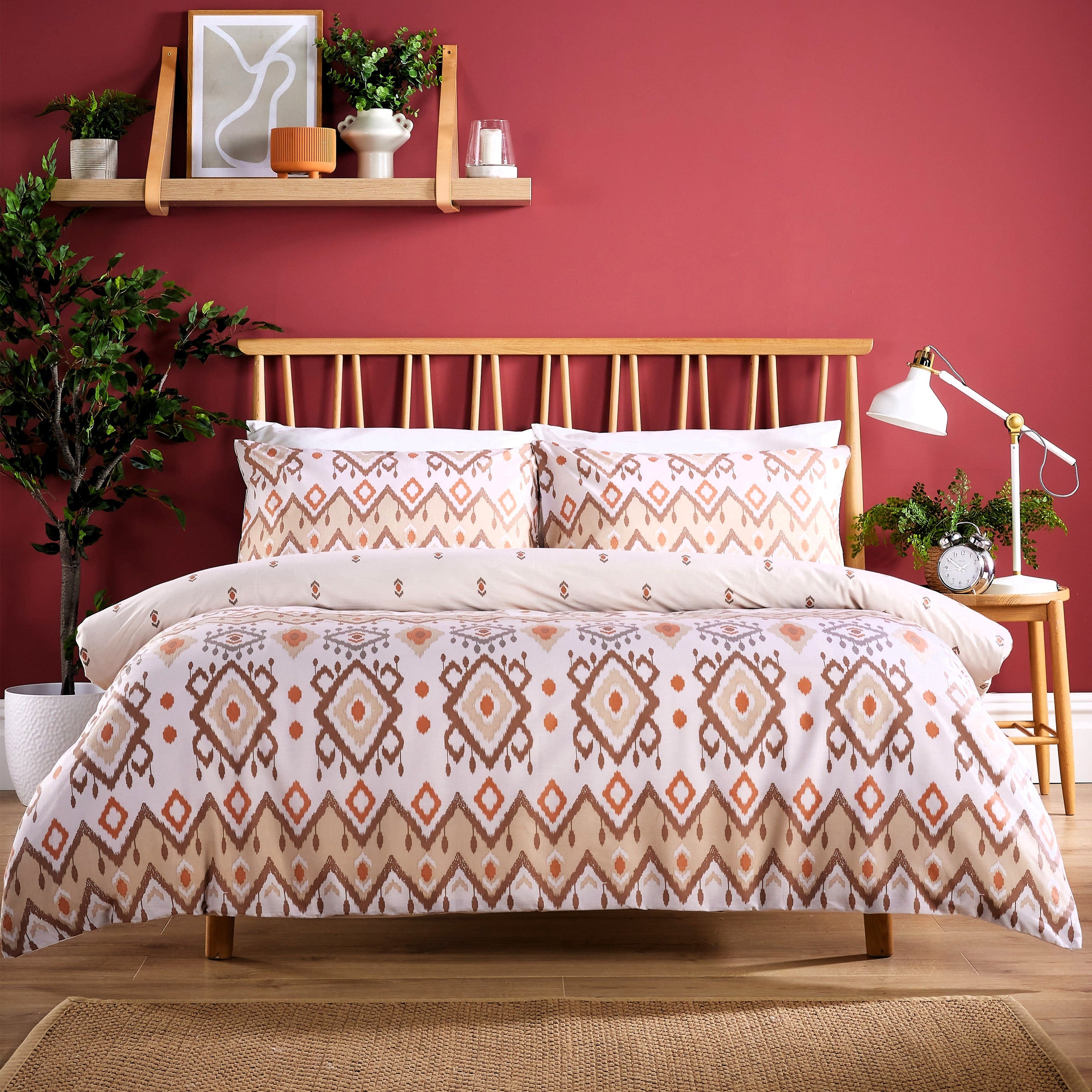 Luxury Super Soft Cotton Rich Duvet Sets Easycare Comfortable Bedding Includes Duvet Cover & Pillowcases in Single Double King Size