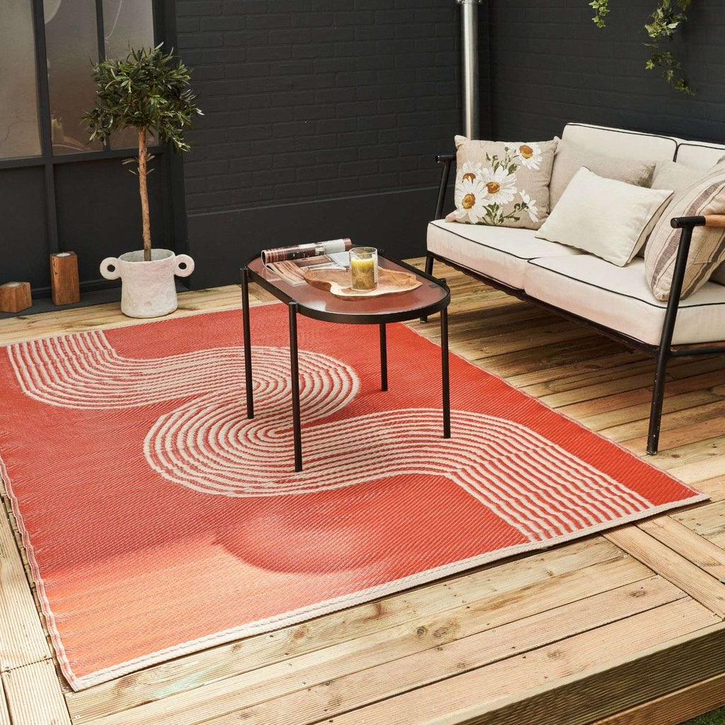 Urban Outdoor Rug Terra & Beige | 1010