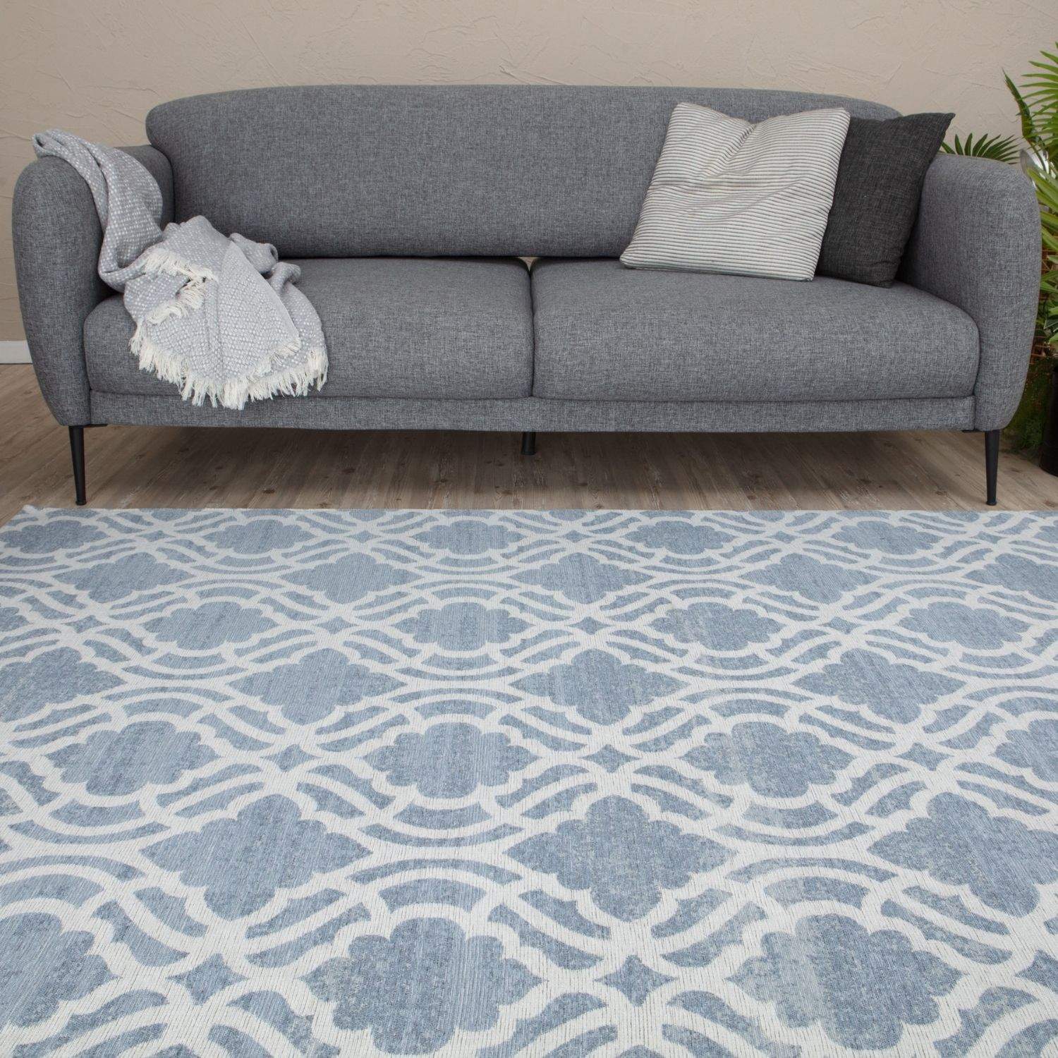 Washable Rug Carina Blue | 6903