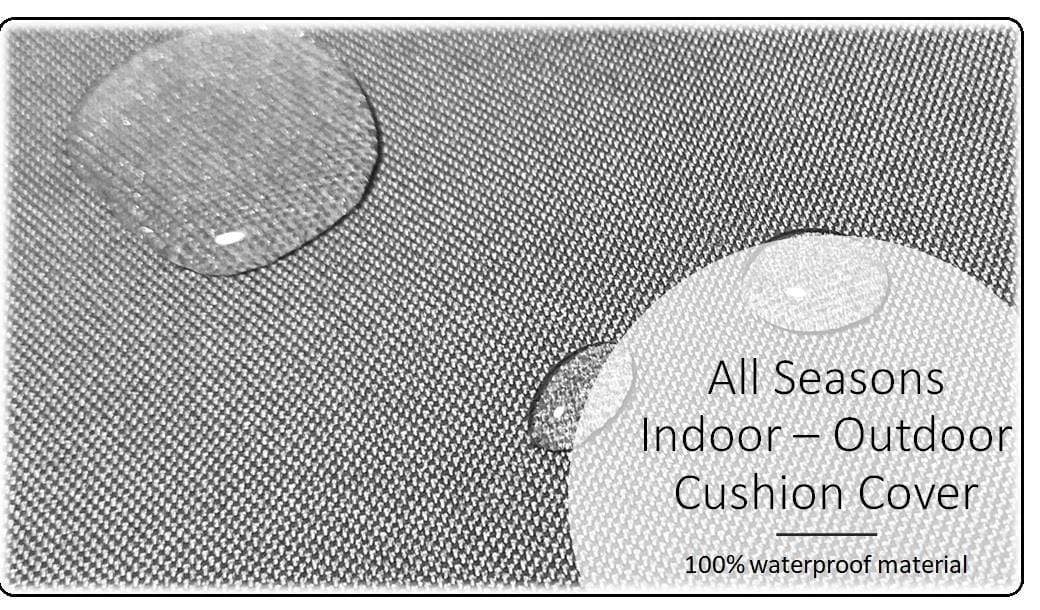 Outdoor Waterproof Cushions for Patios Gardens and Indoor Use Vibrant Colours Durable Weather-Resistant Comfortable Versatile Multiple Sizes