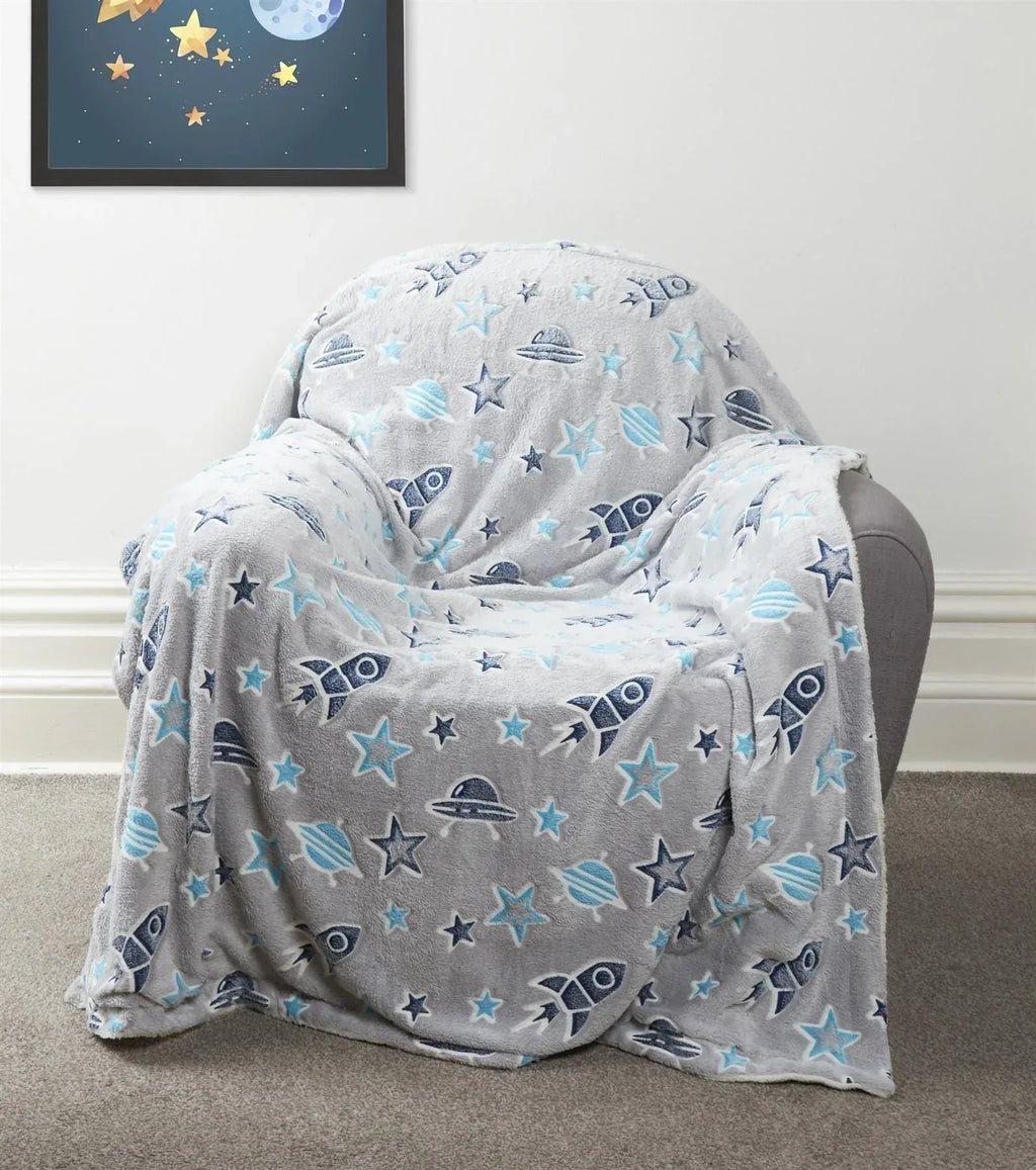 outer-space-glow-in-the-dark-astronaut-and-rocket-teddy-fleece-duvet-set-for-children-oeko-tex-certified-bedding-perfect-for-winter-by-olivia-rocco-duvet-cover-654253711 - Bobobiy