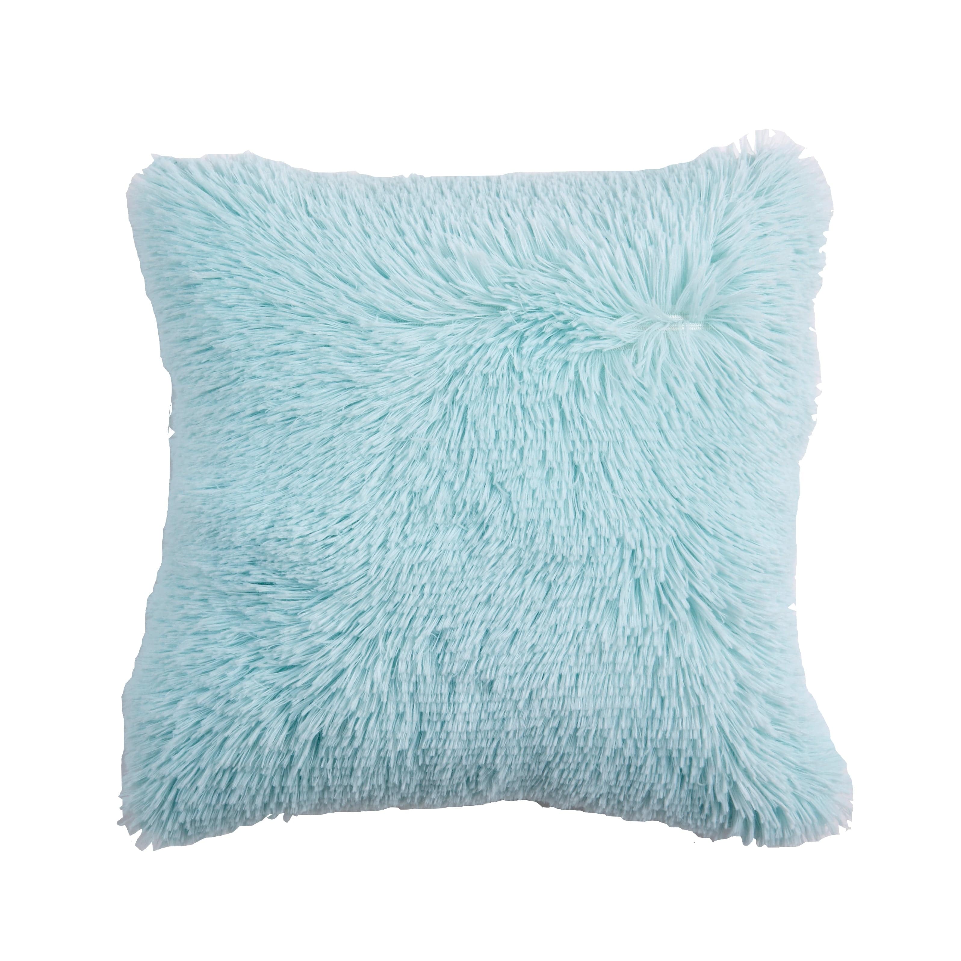 Oversized Chunky Soft Fleece Blanket Fluffy Faux Fur Throw Blanket for Bed and Sofa in Calming Colours