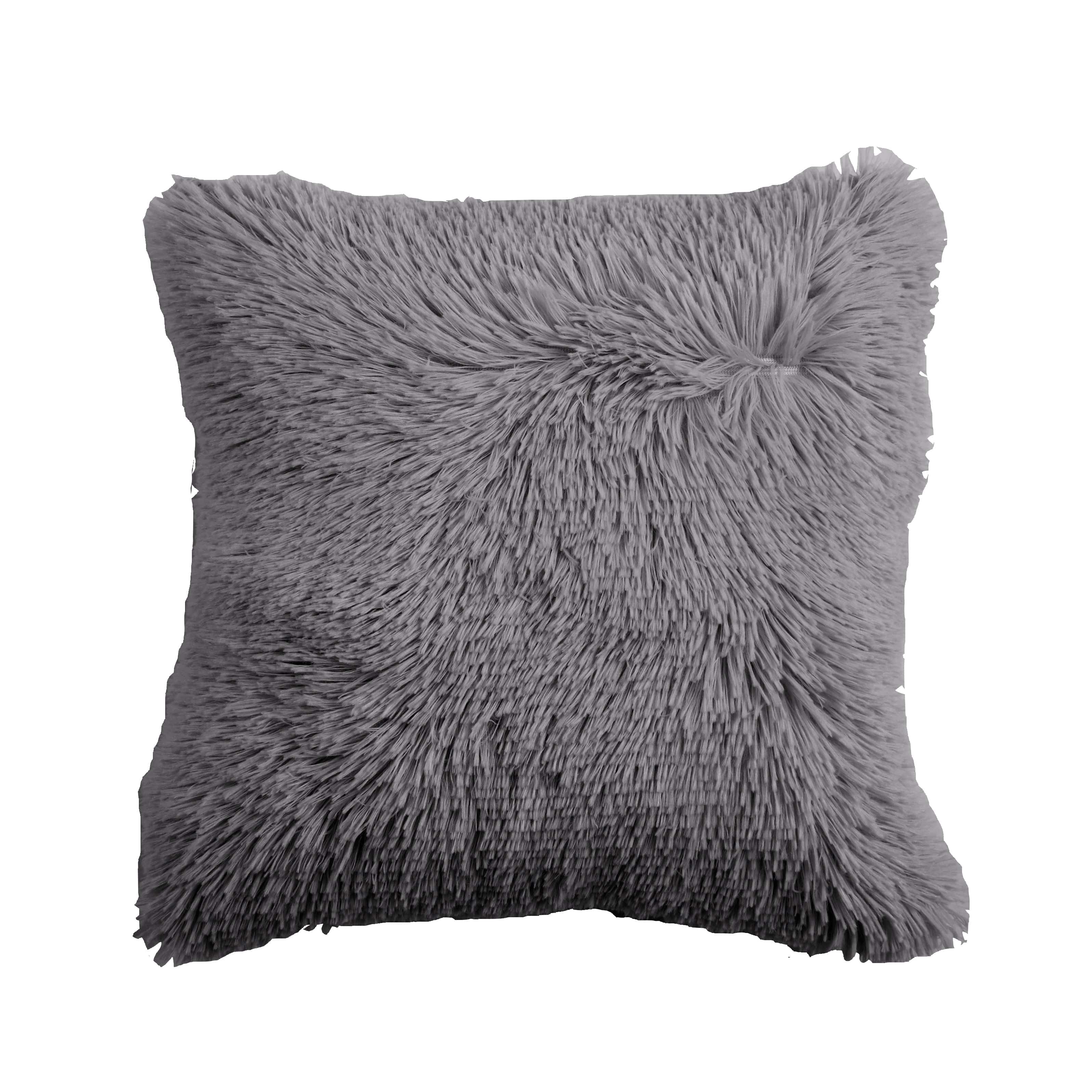 Oversized Chunky Soft Fleece Blanket Fluffy Faux Fur Throw Blanket for Bed and Sofa in Calming Colours