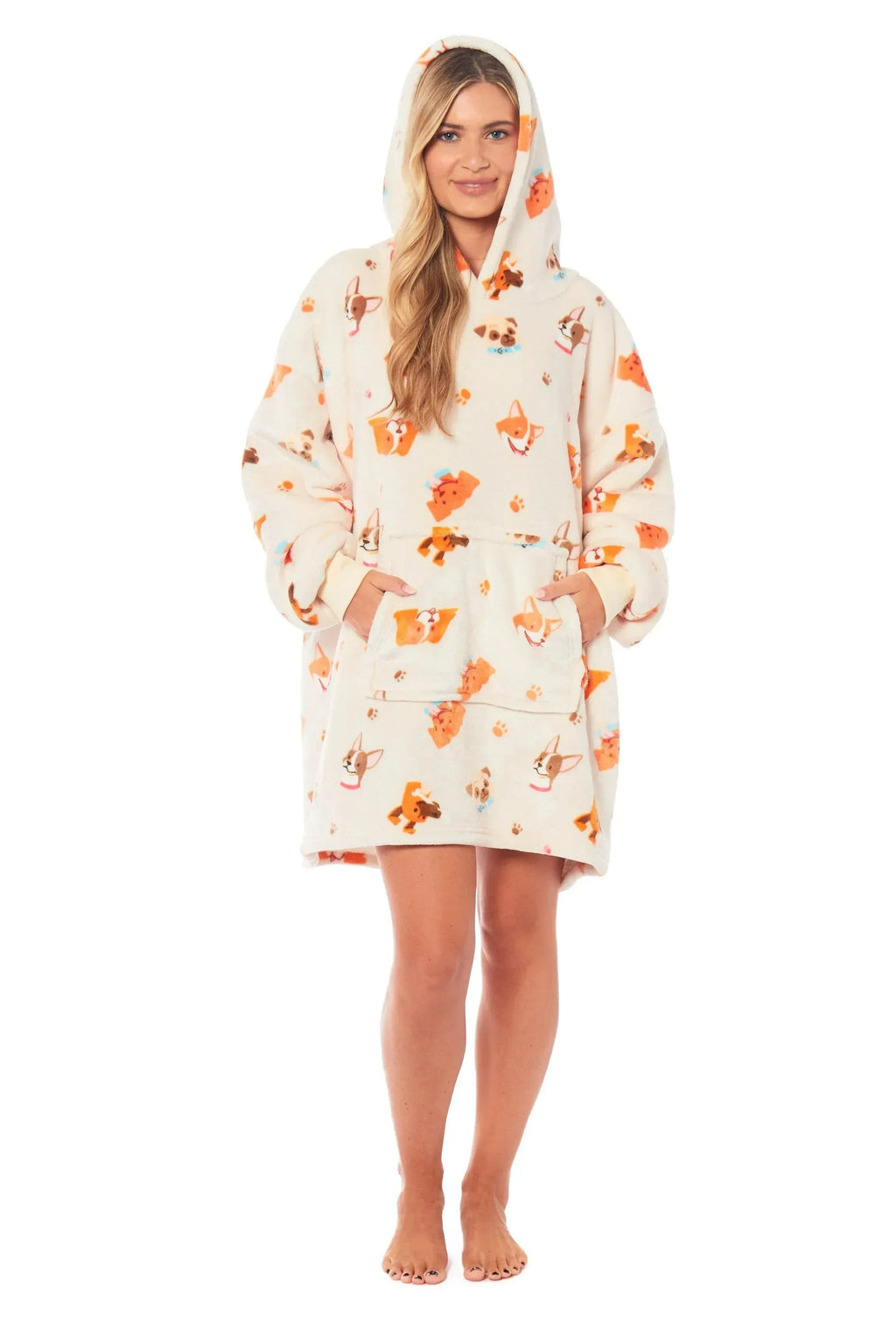 oversized-hooded-reversible-sherpa-plush-fleece-blanket-hoodie-with-adorable-dogs-print-ultra-soft-wearable-blanket-for-adults-and-kids-one-size-by-daisy-dreamer-dogs-hooded-blanket-1_a798a148-5d82-491e-b69d-4dc1516e02cb - Bobobiy
