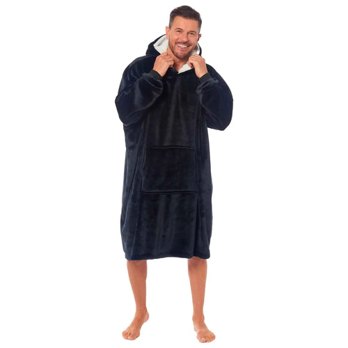 oversized-men-s-hooded-blanket-sweatshirt-with-sherpa-lining-plush-wearable-hoodie-for-lounging-camping-one-size-fits-all-by-daisy-dreamer-black-hooded-blanket-1180748872 - Bobobiy