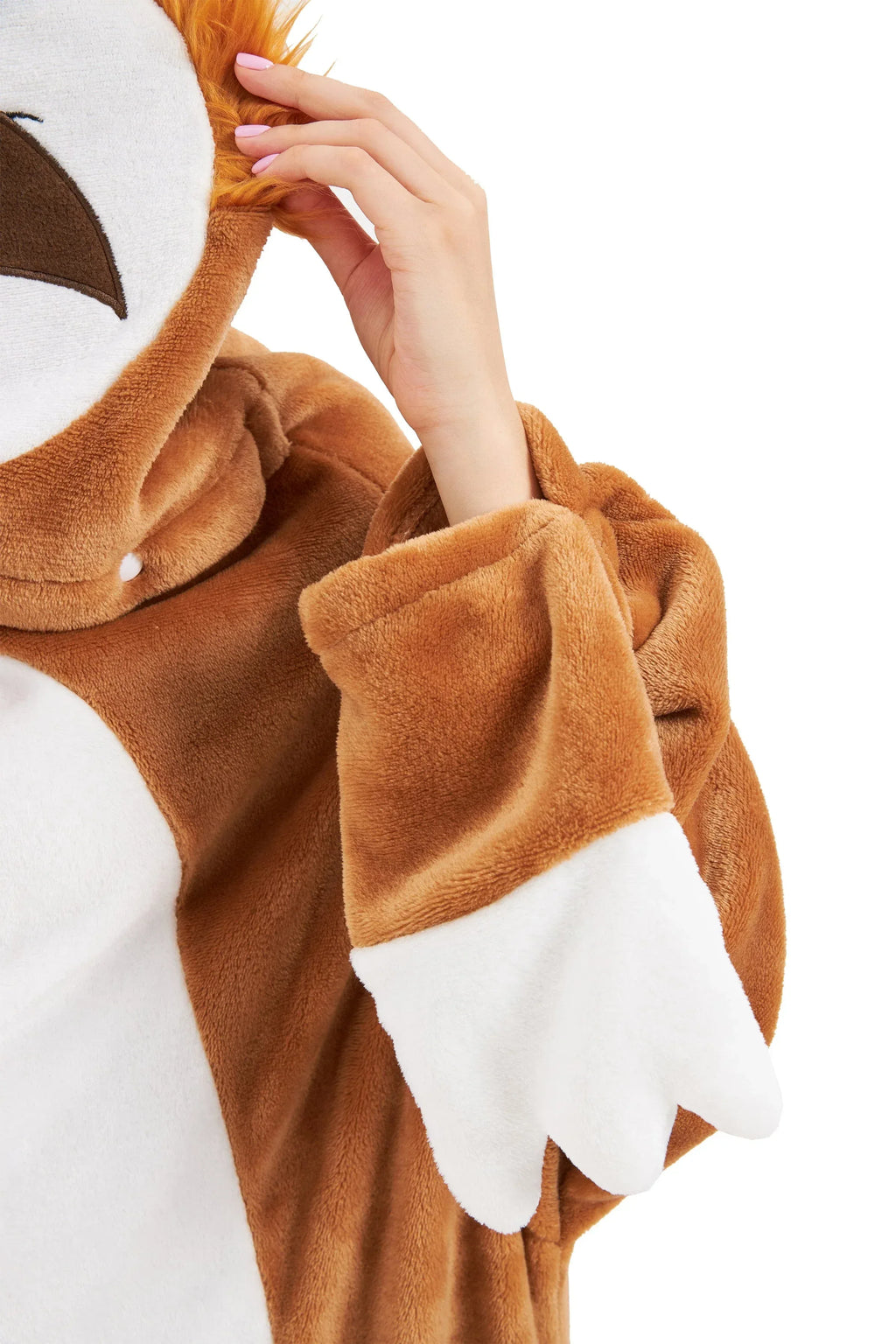 oversized-sloth-animal-wearable-blanket-hoodie-soft-fleece-hooded-blanket-with-sleeves-warm-winter-loungewear-by-olivia-rocco-sloth-hooded-blanket-1092710120 - Bobobiy