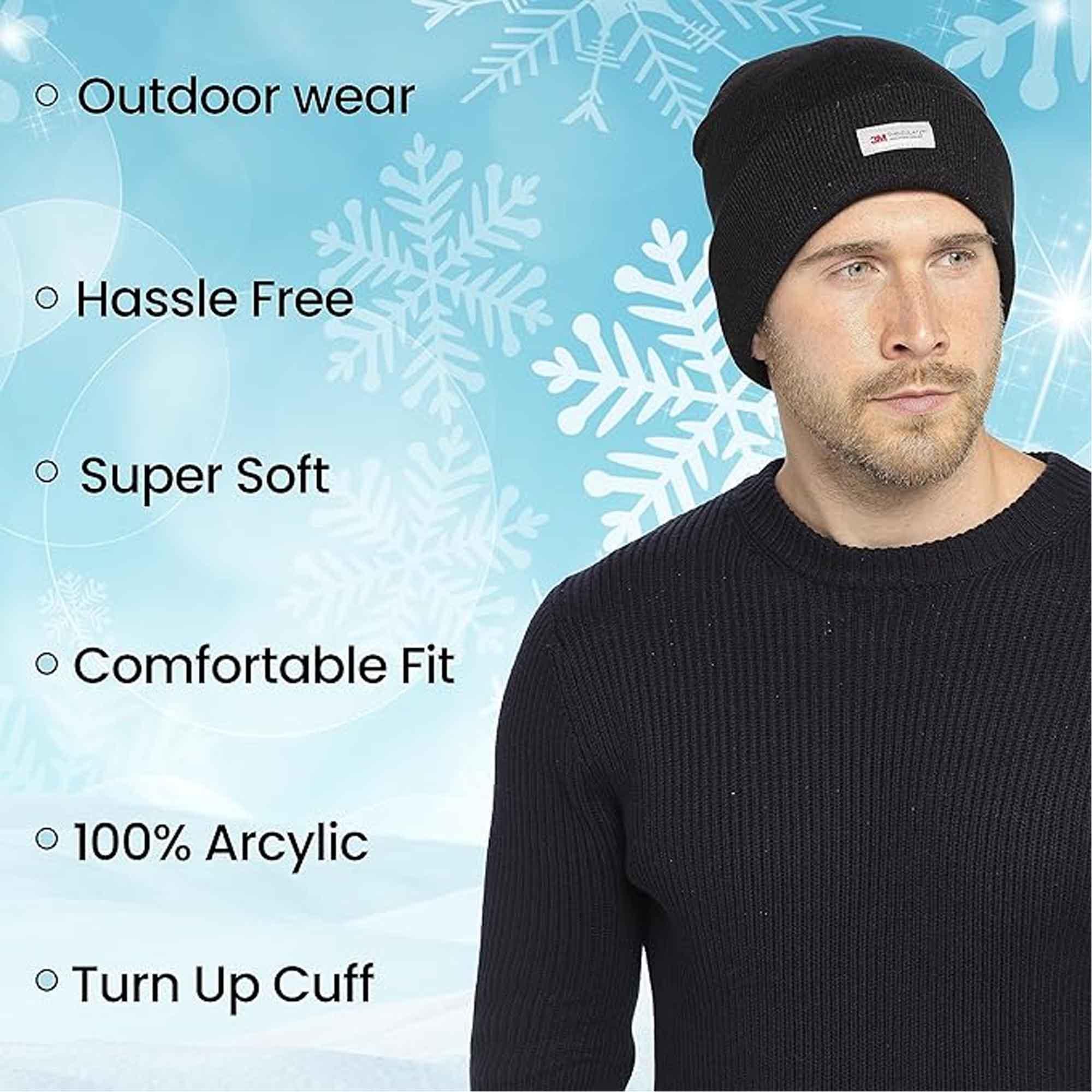 pack-of-2-mens-winter-ski-beanie-hats-with-3m-thinsulate-thermal-lining-for-skiing-snowboarding-outdoor-activities-warm-breathable-moisture-wicking-knit-caps-by-sock-stack-black-hats_162e0fc2-415e-443d-83b4-a5d869db74eb - Bobobiy