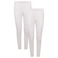 pack-of-2-womens-thermal-pants-advanced-insulating-yarn-cotton-rich-ribbed-comfort-fit-for-running-hiking-workwear-in-white-grey-black-by-heatwave-thermalwear-white-10-12-thermal-unde - Bobobiy