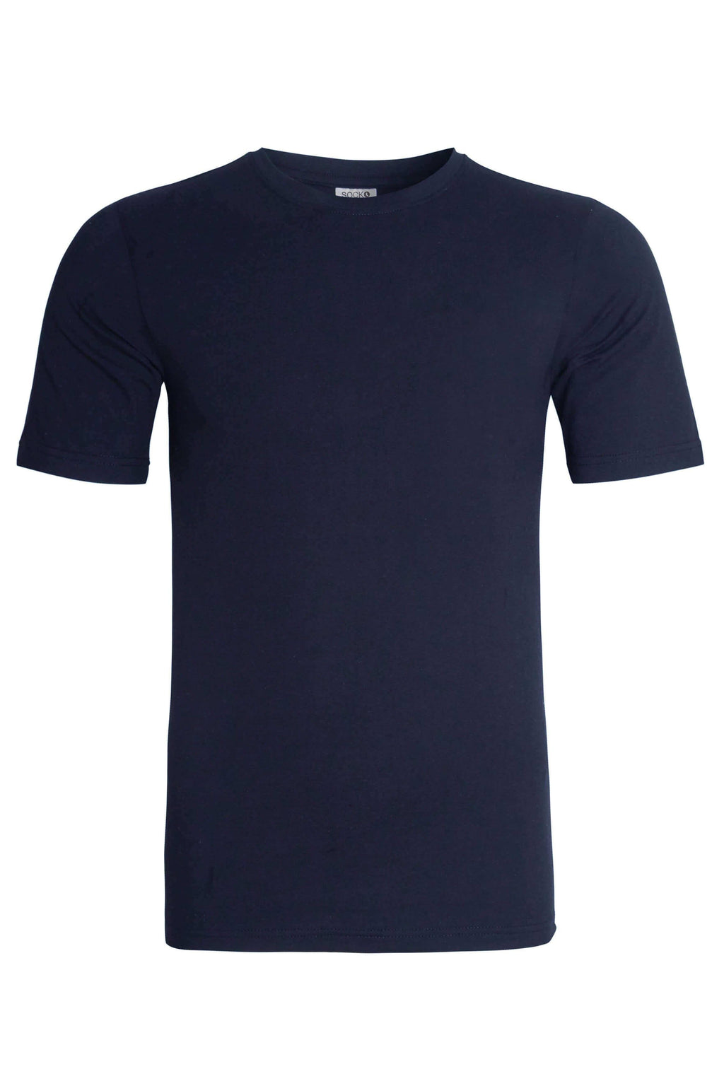Pack of 3 Men's Plain T-Shirts Soft Breathable Cotton Polyester Blend Short Sleeve Tees Versatile Classic Colors