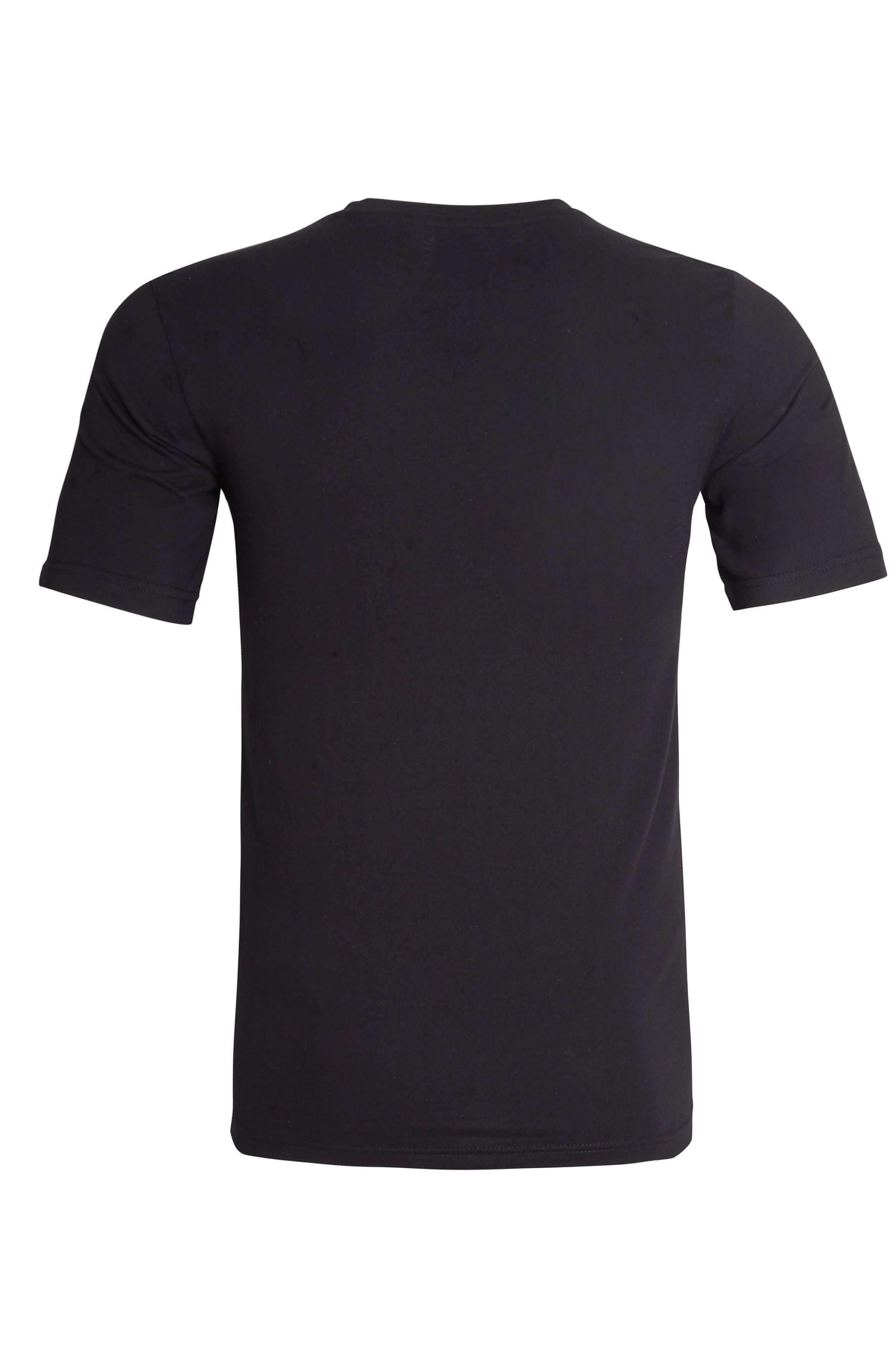 Pack of 3 Men's Plain T-Shirts Soft Breathable Cotton Polyester Blend Short Sleeve Tees Versatile Classic Colors