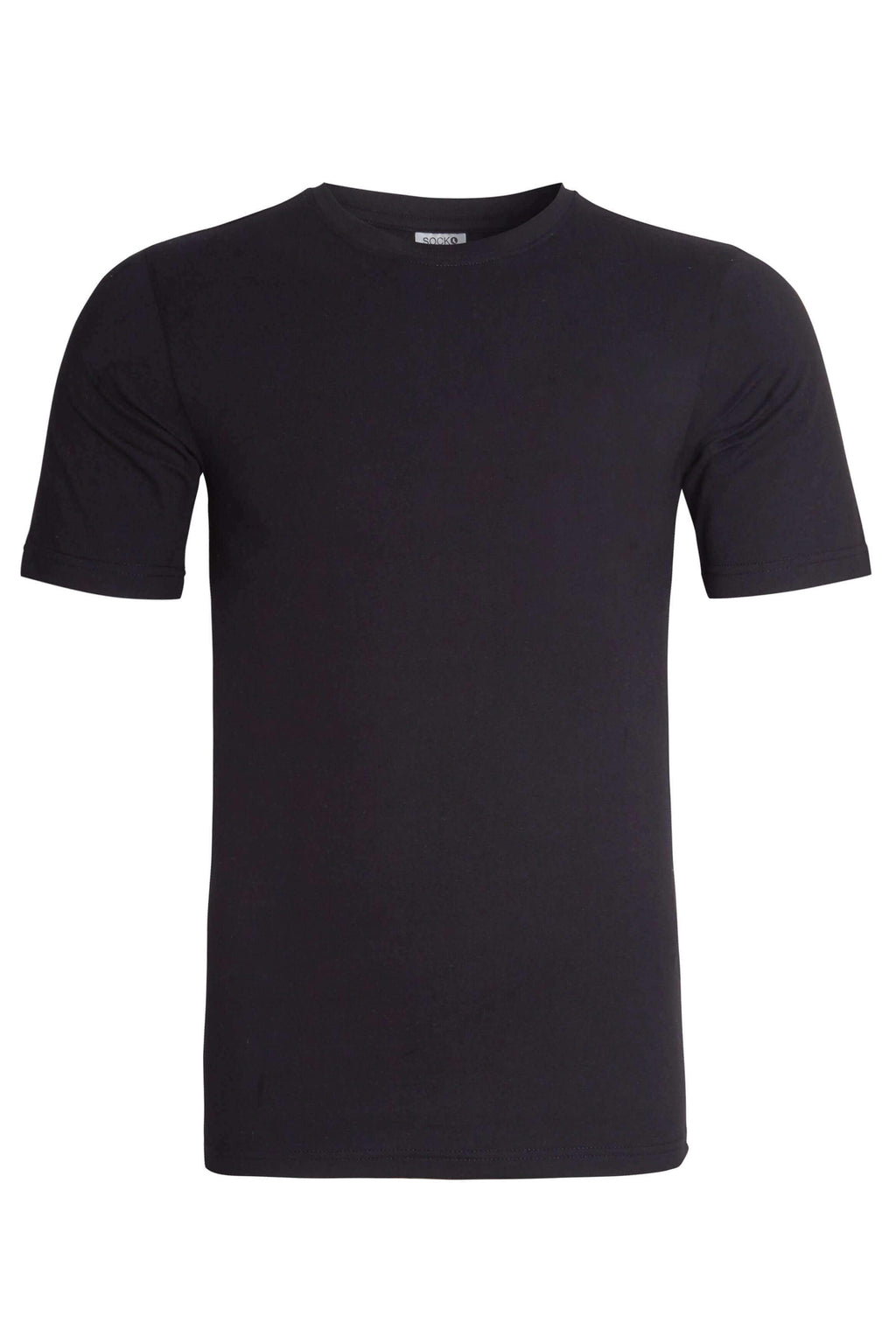 Pack of 3 Men's Plain T-Shirts Soft Breathable Cotton Polyester Blend Short Sleeve Tees Versatile Classic Colors