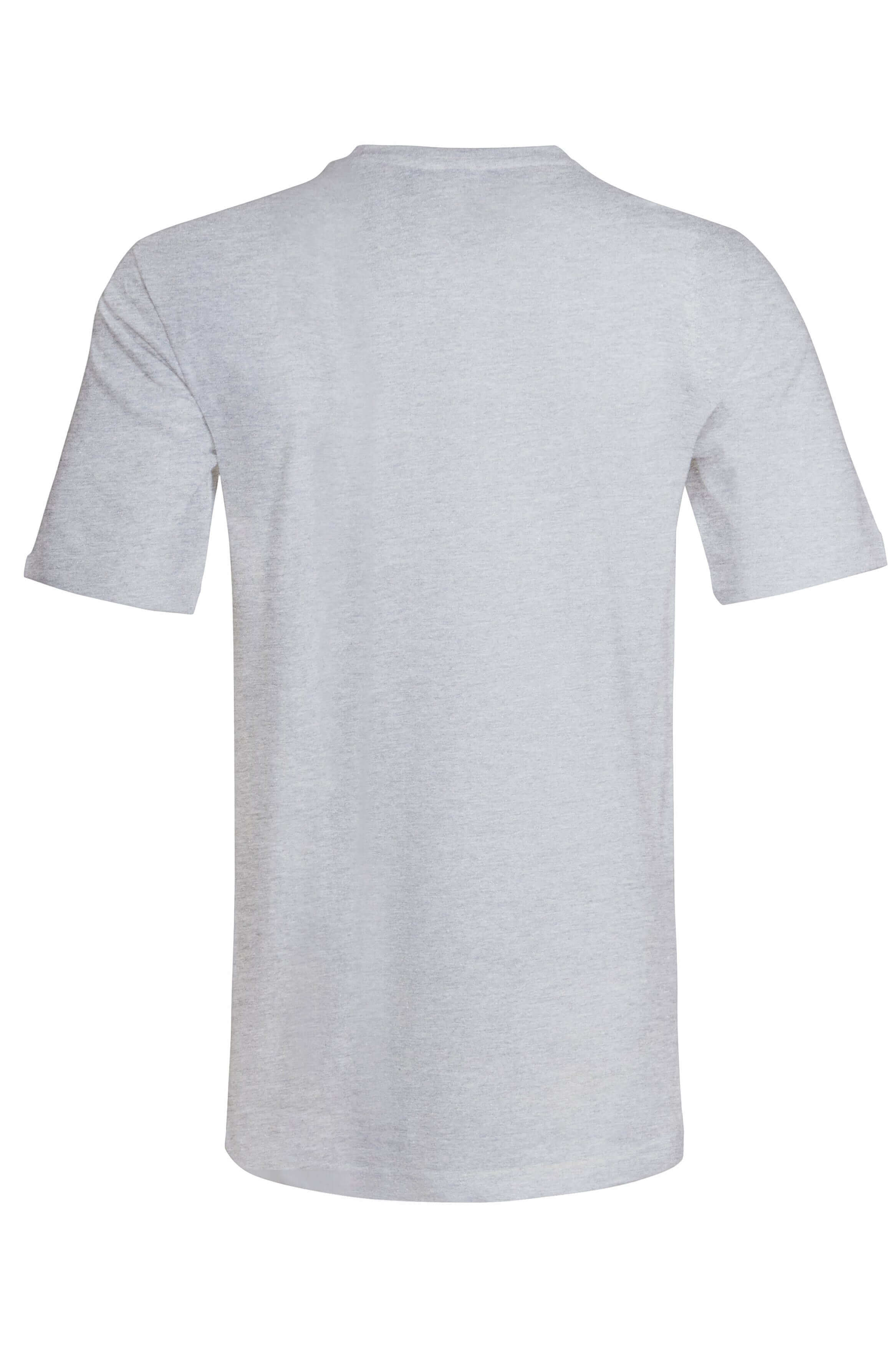Pack of 3 Men's Plain T-Shirts Soft Breathable Cotton Polyester Blend Short Sleeve Tees Versatile Classic Colors