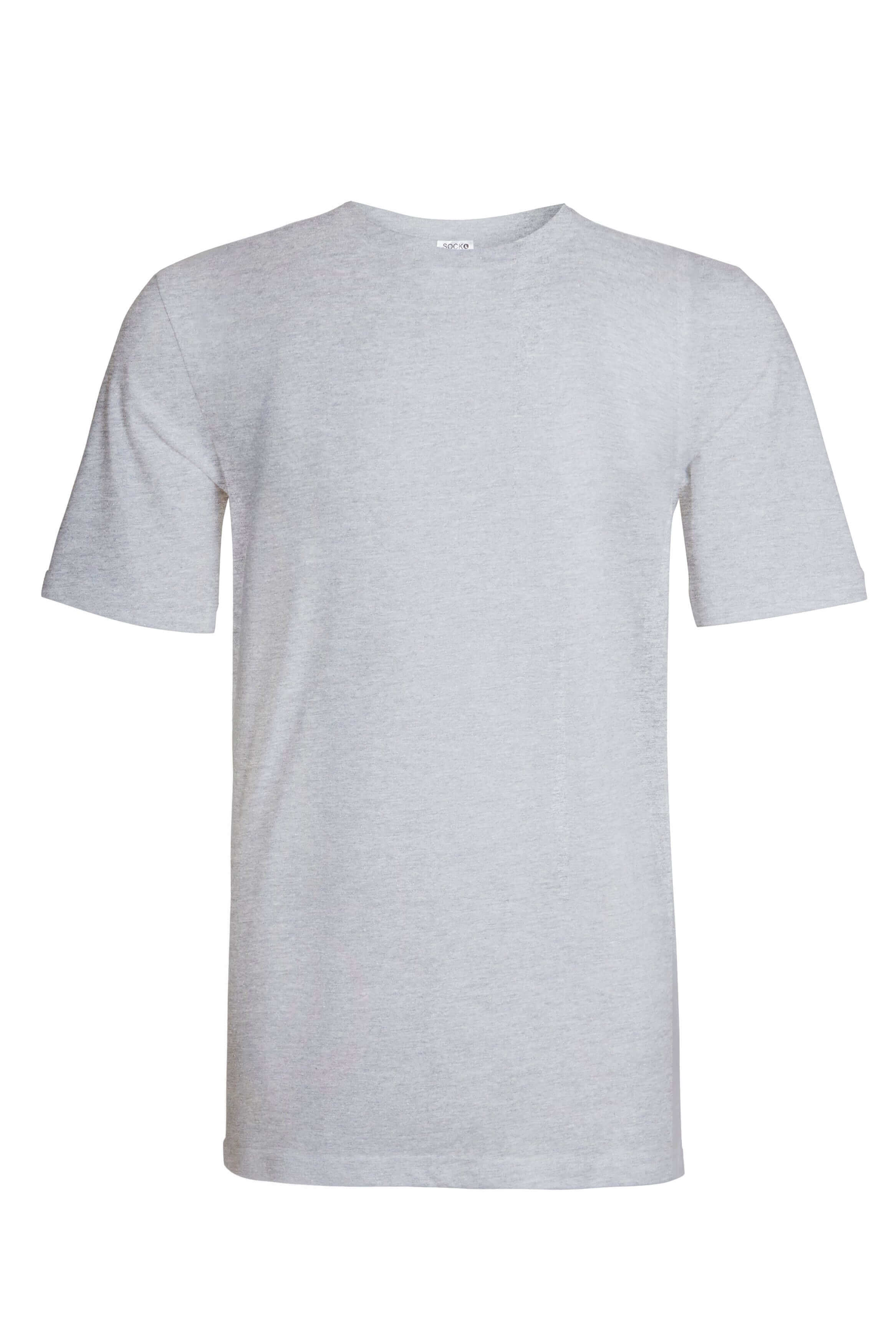 Pack of 3 Men's Plain T-Shirts Soft Breathable Cotton Polyester Blend Short Sleeve Tees Versatile Classic Colors